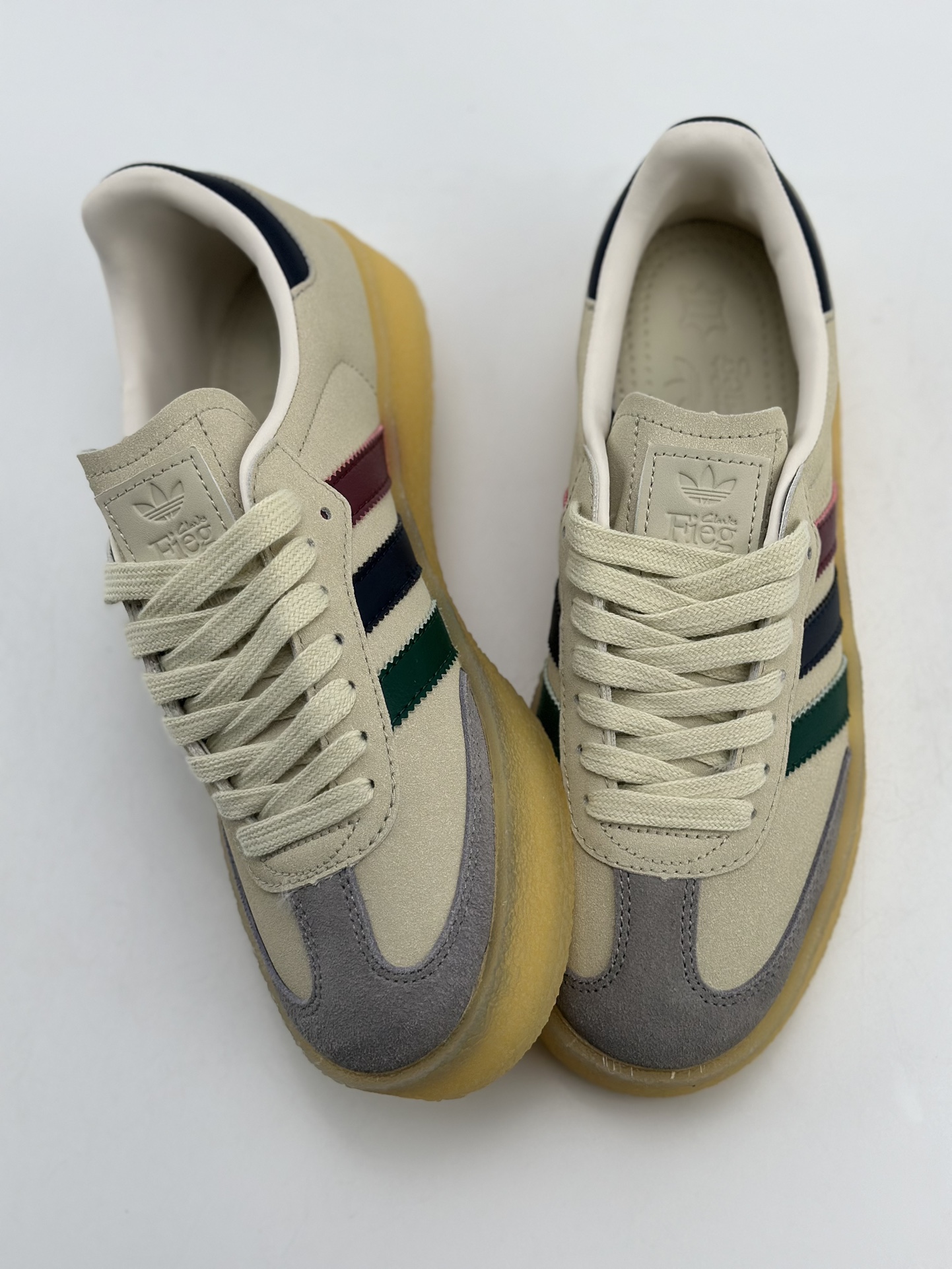 160 Adidas Originals 8th Street Samba x KITH x Clarks "Savannah"桑巴舞街头系列德训运动板鞋  IE4032