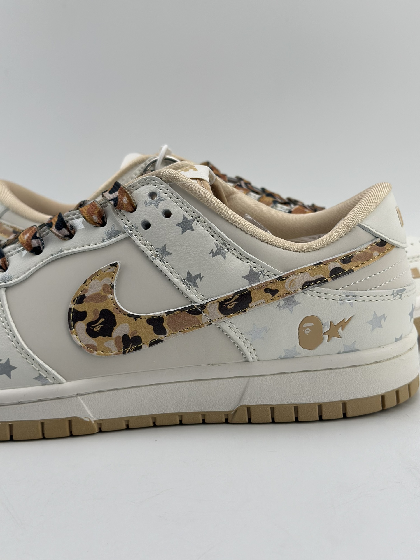 280 Nike SB Dunk Low x BAPE 白黄迷彩 DQ1098-352