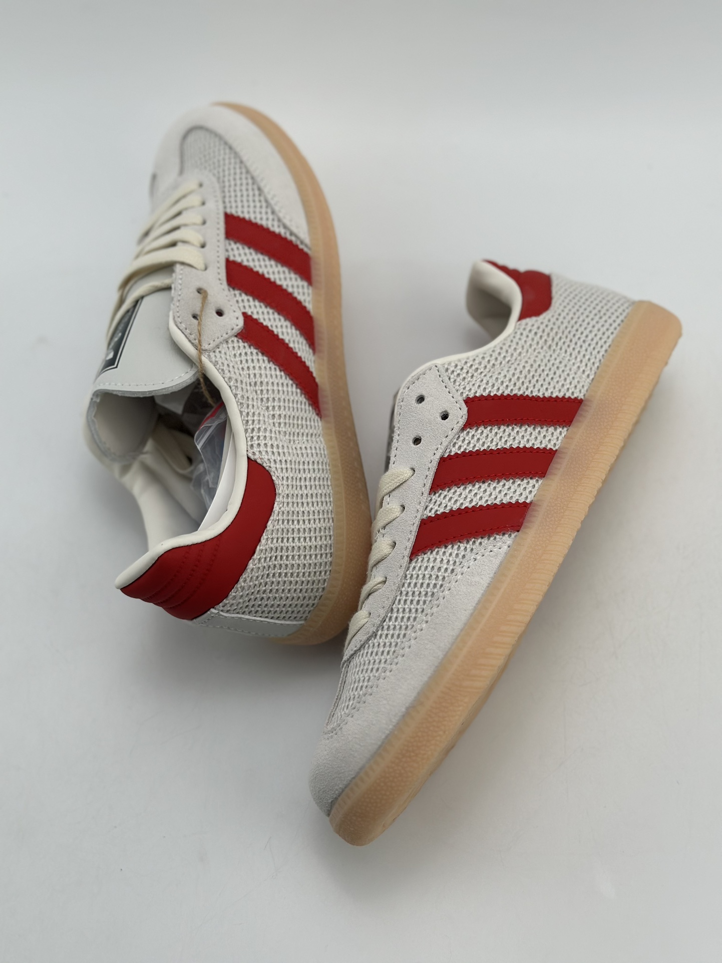 180 adidas originals Samba OG 白红  IG1380