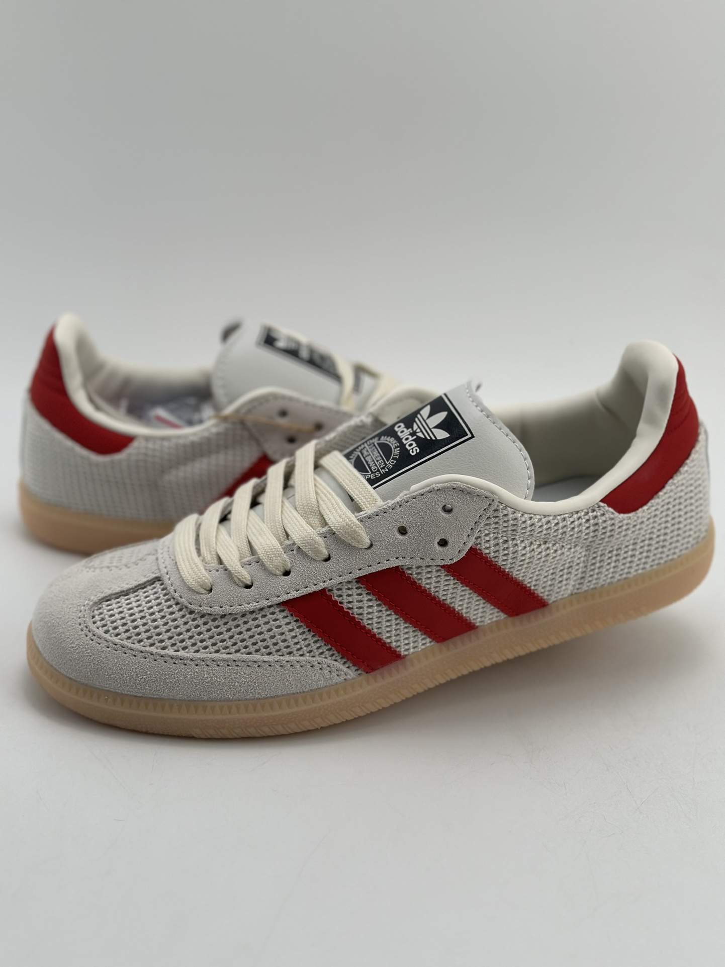 180 adidas originals Samba OG 白红  IG1380