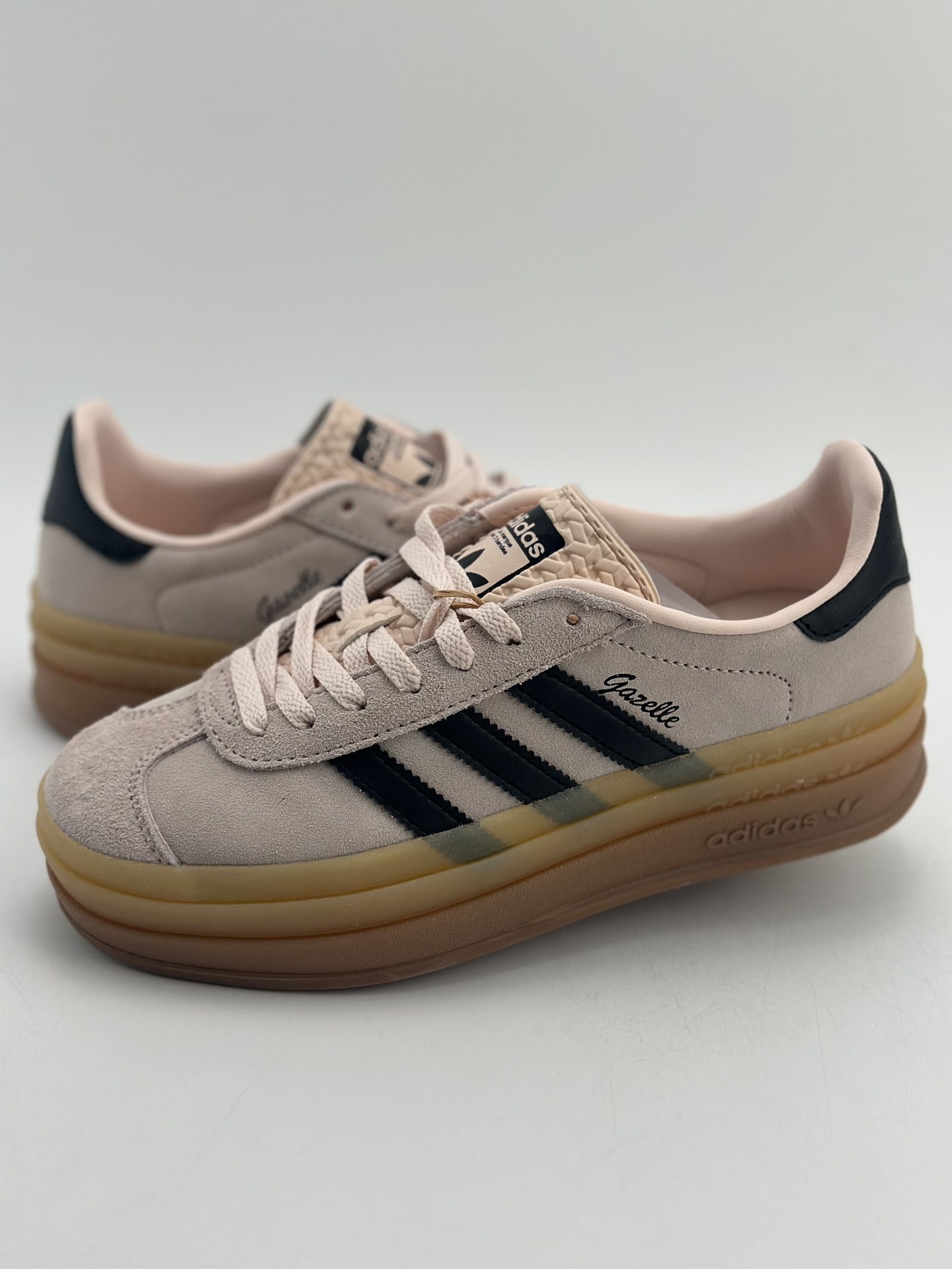 150 AD Originals Gazelle Bold W 合集 三层底低帮耐磨厚底增高板鞋