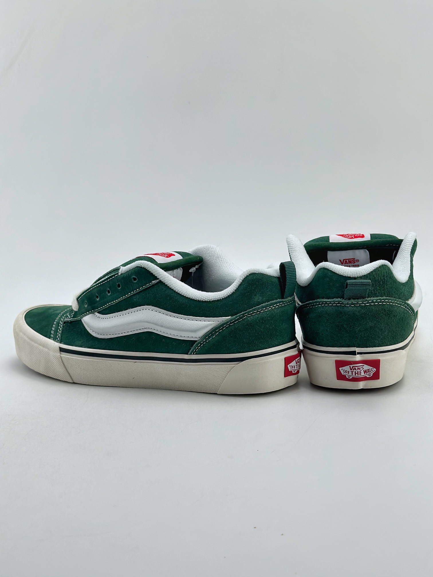 140 Vans Classics Knu Skool 翻毛绿厚鞋舌面包鞋 Vans超火的土豆鞋