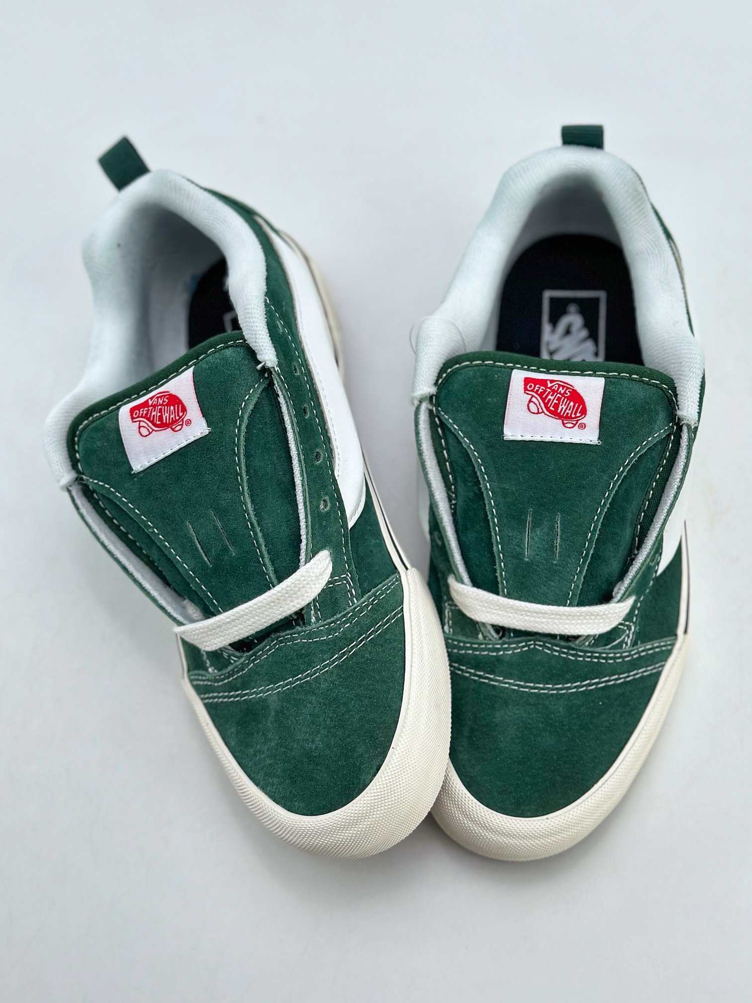 140 Vans Classics Knu Skool 翻毛绿厚鞋舌面包鞋 Vans超火的土豆鞋