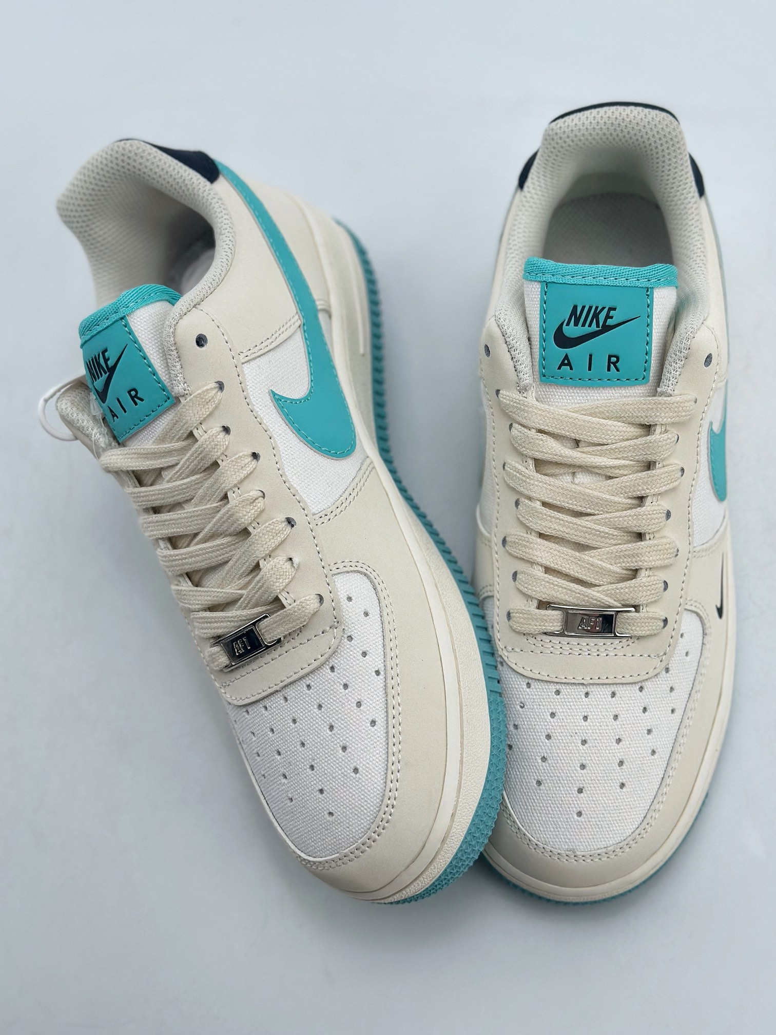 Nike Air Force 1 Low 07 x Stussy 斯图西黑八联名湖水蓝 HX123-005