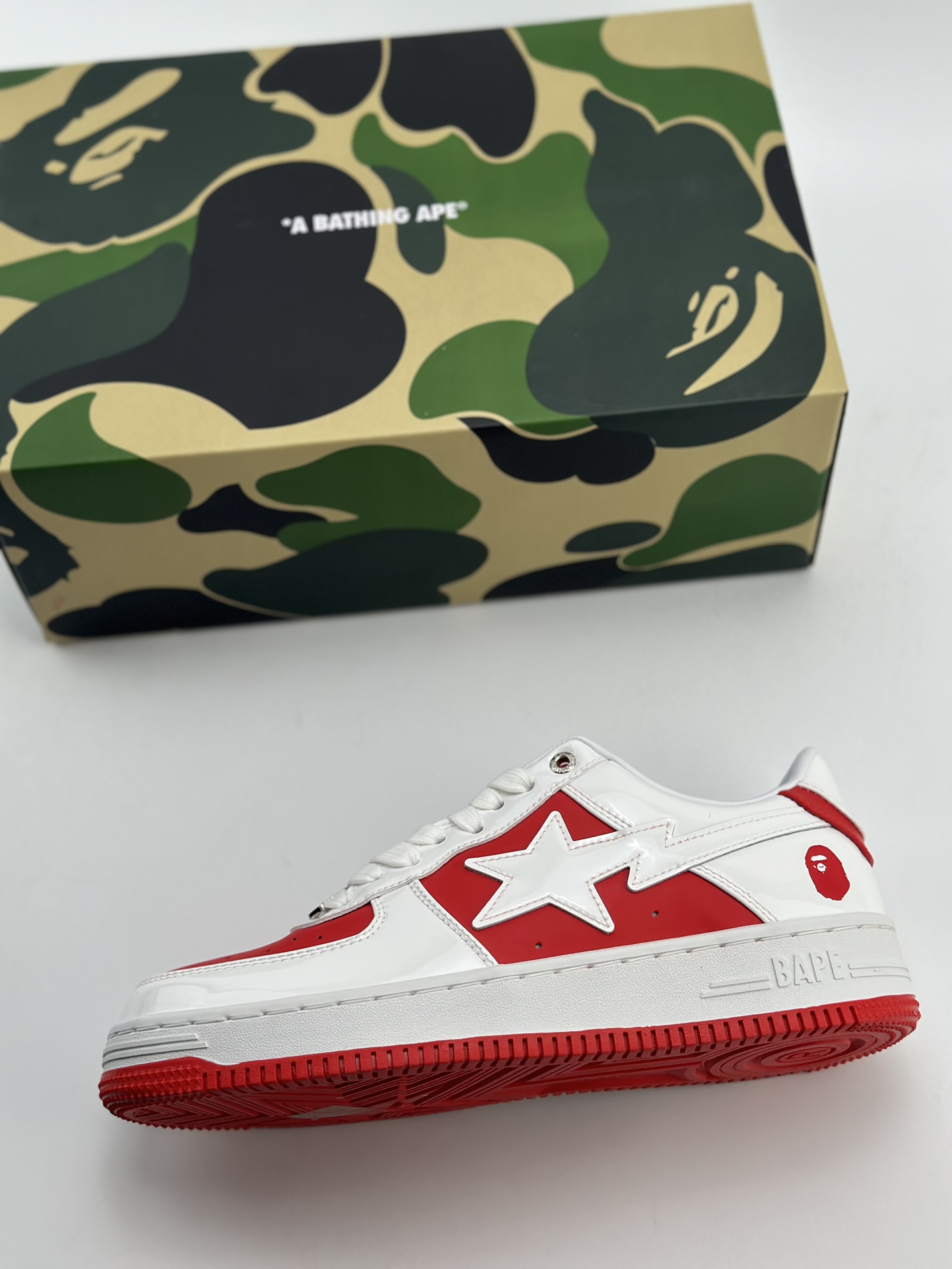 240 Nike Air Force 1 Low 07 x BAPE 白红 1K30191328