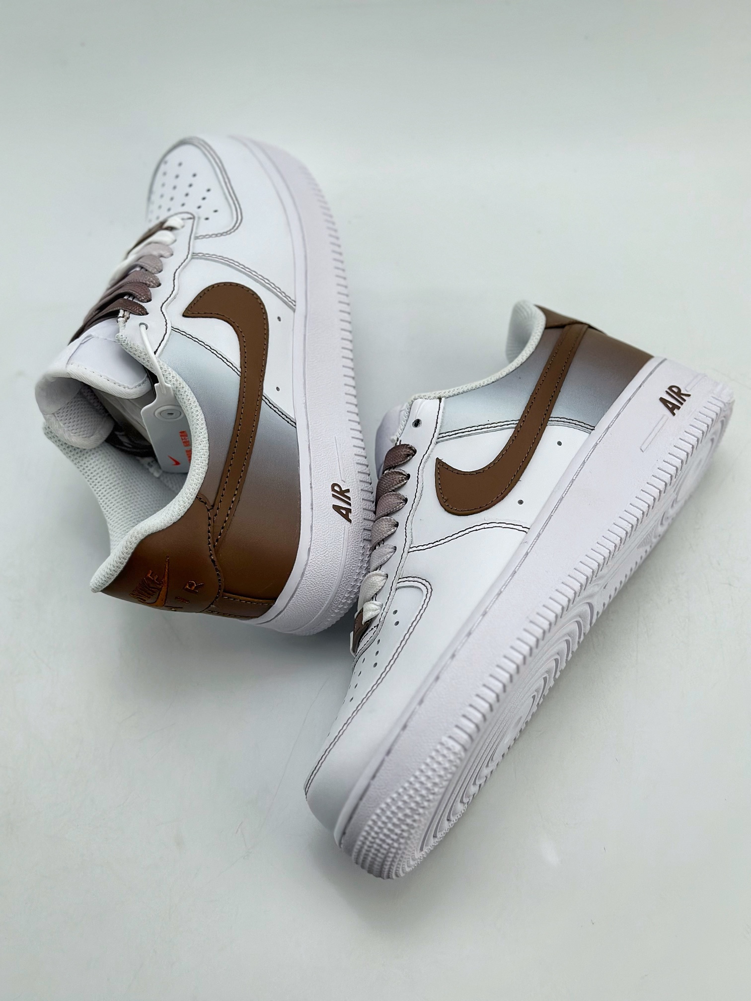 220 Nike Air Force 1 Low 07 白棕渐变 FN0366-103