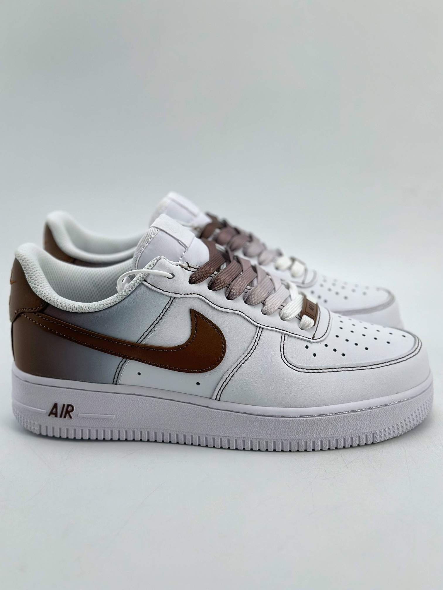 220 Nike Air Force 1 Low 07 白棕渐变 FN0366-103