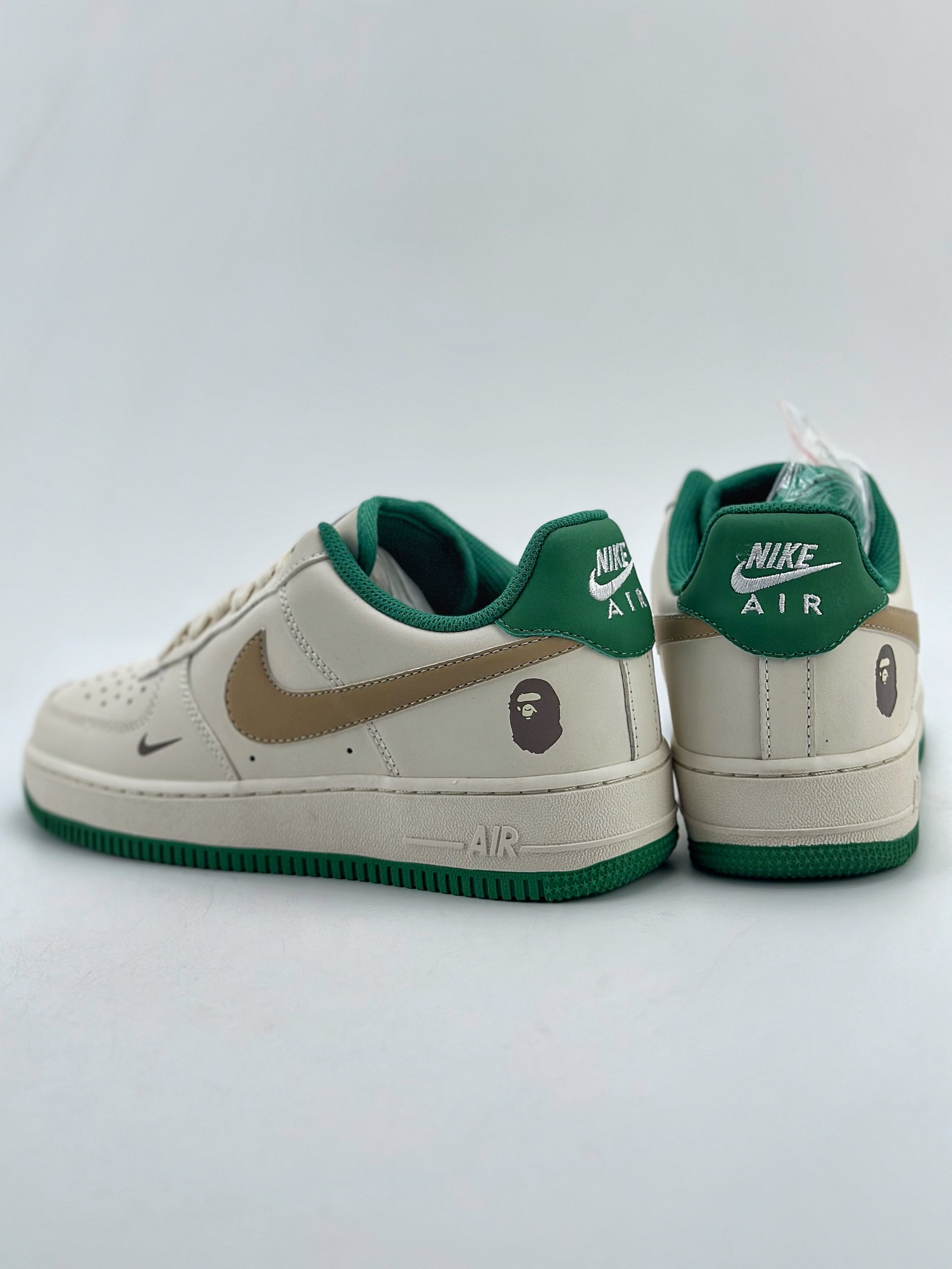 120 Nike Air Force 1 Low 07 x BAPE 米白墨玉 HX123-007