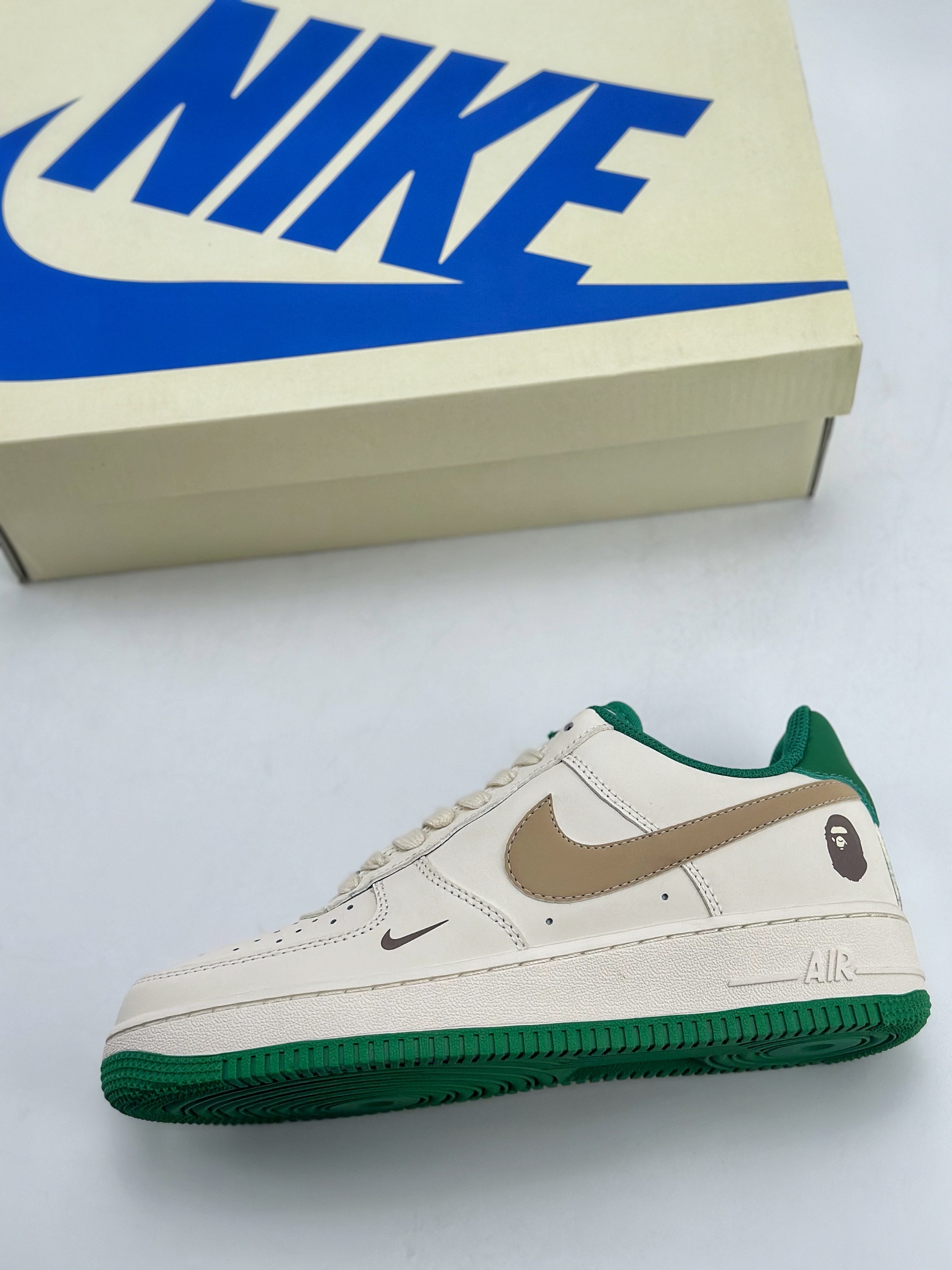 120 Nike Air Force 1 Low 07 x BAPE 米白墨玉 HX123-007