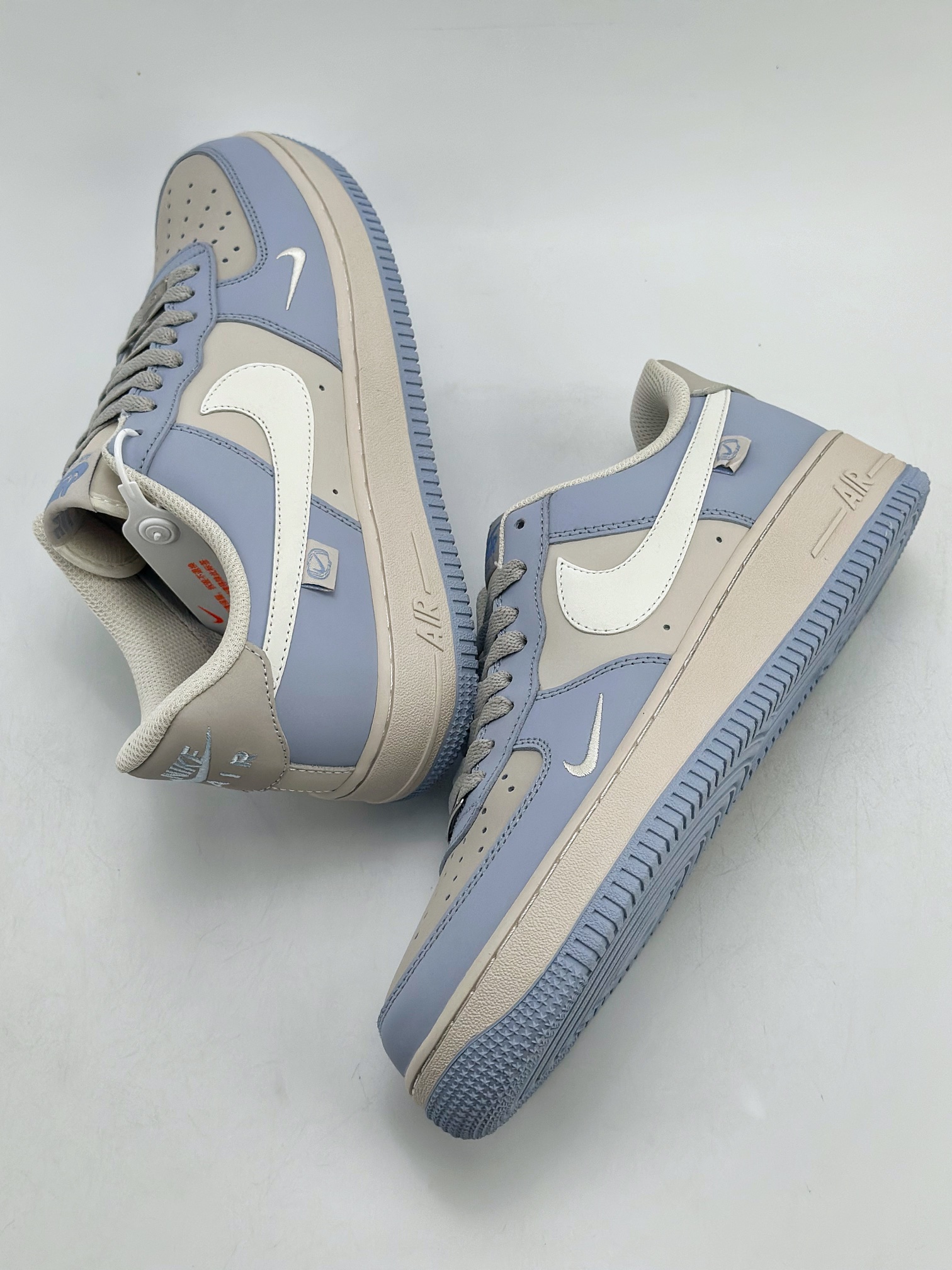 240 Nike Air Force 1 Low 07 拼接白紫 DB3301-199