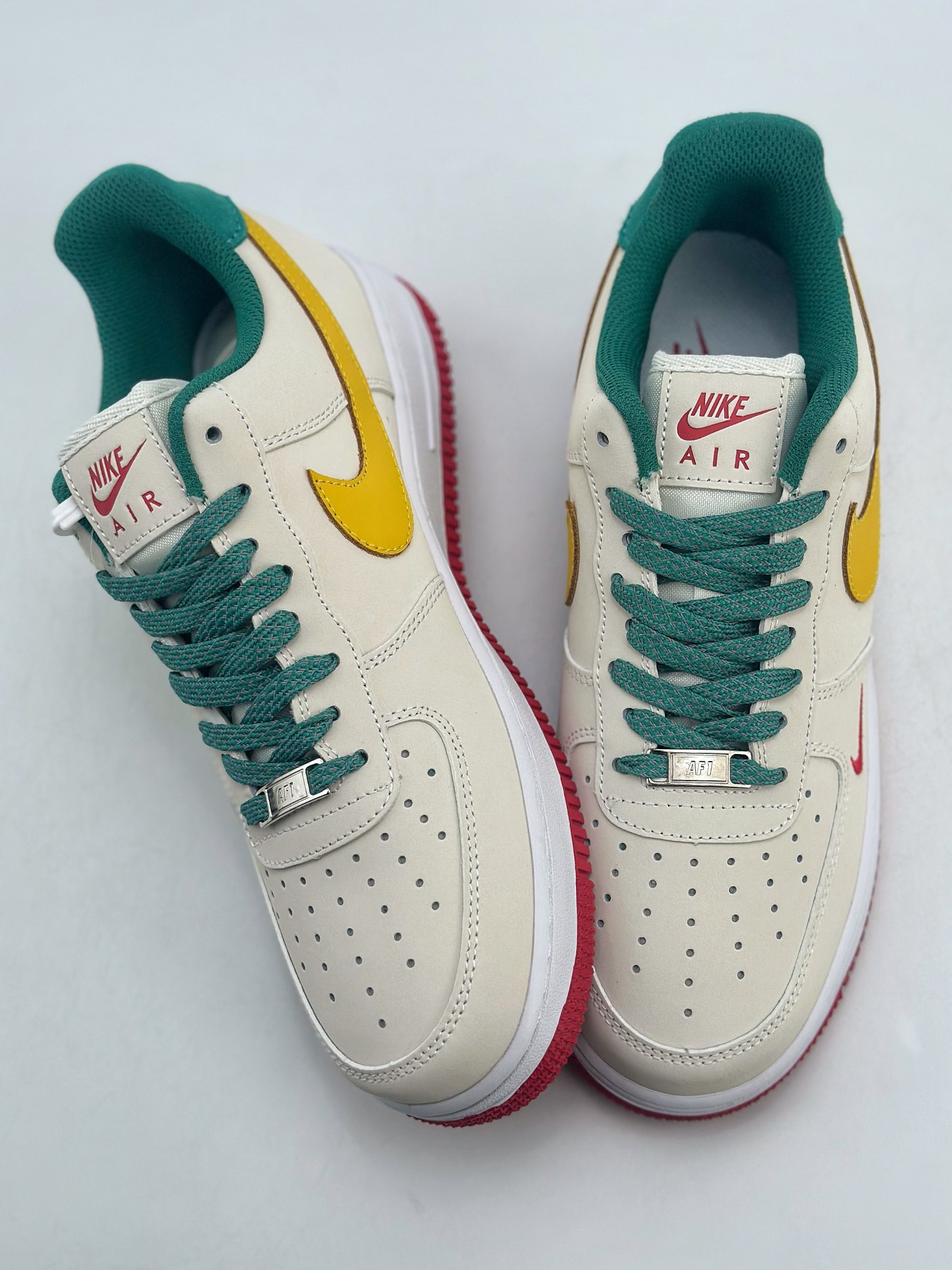 120 Nike Air Force 1 Low 07 x GUCCI 白黄绿 HX123-002