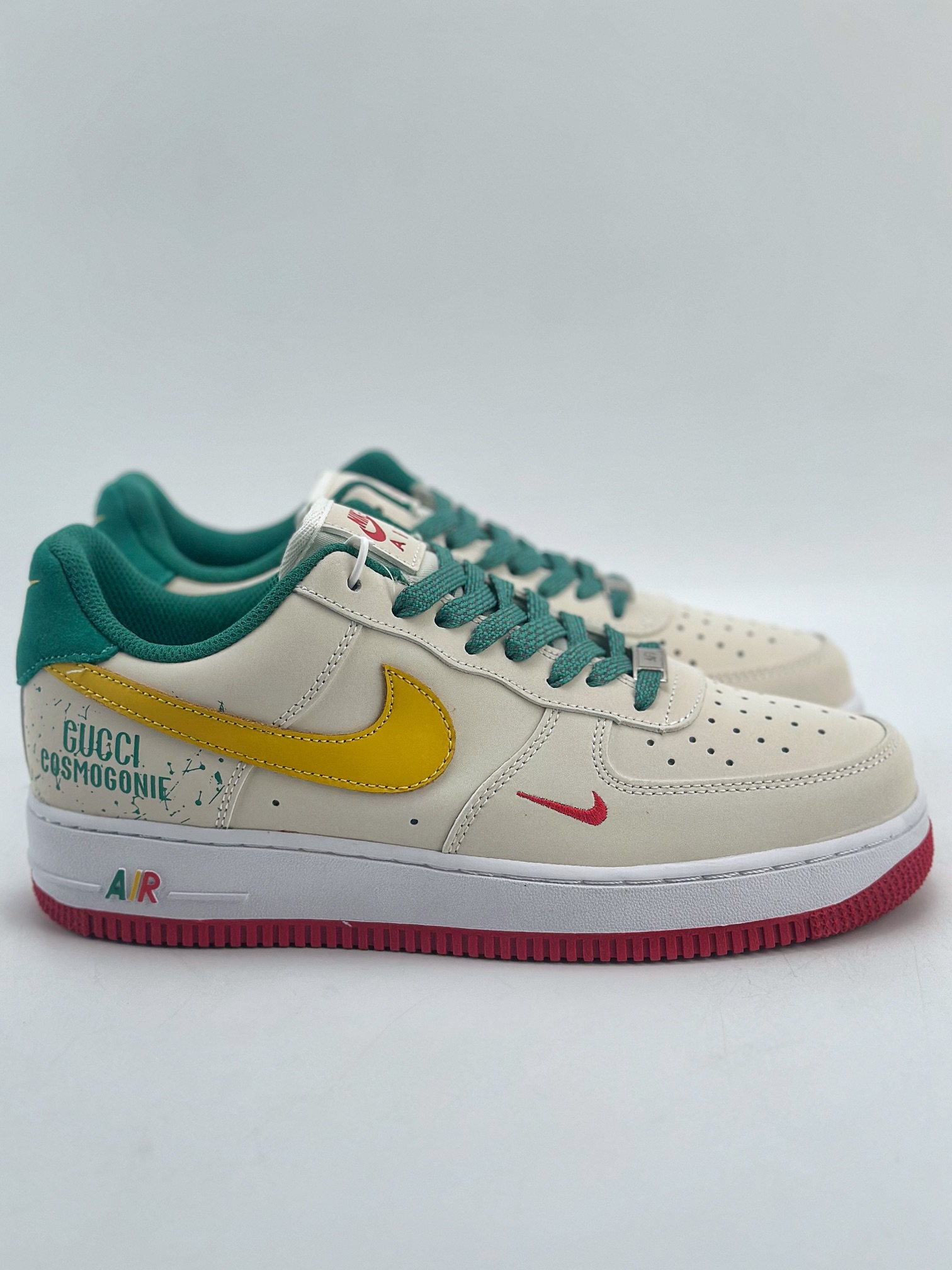 120 Nike Air Force 1 Low 07 x GUCCI 白黄绿 HX123-002