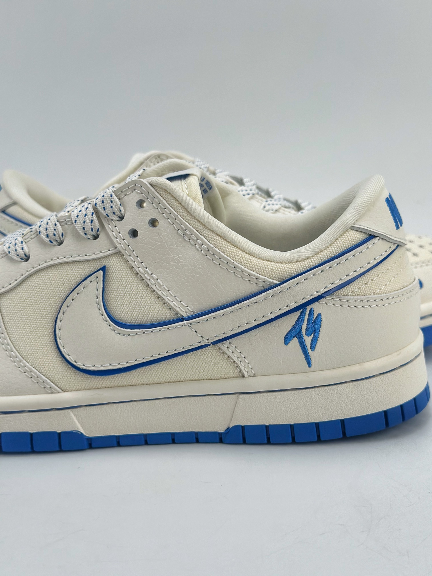 110 NIKE SB Dunk Low x TS 蓝 帆布 FC1688-113