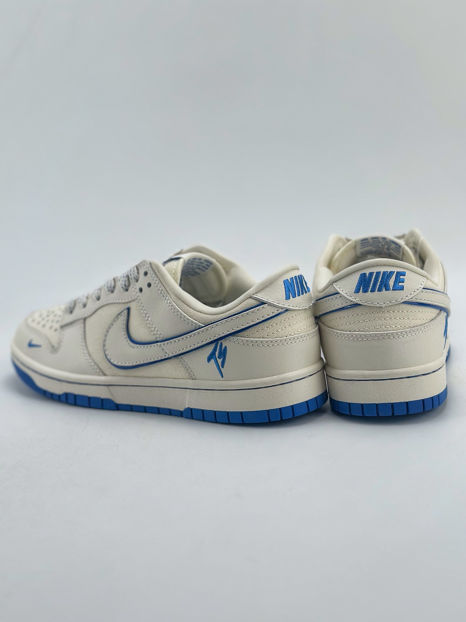 110 NIKE SB Dunk Low x TS 蓝 帆布 FC1688-113