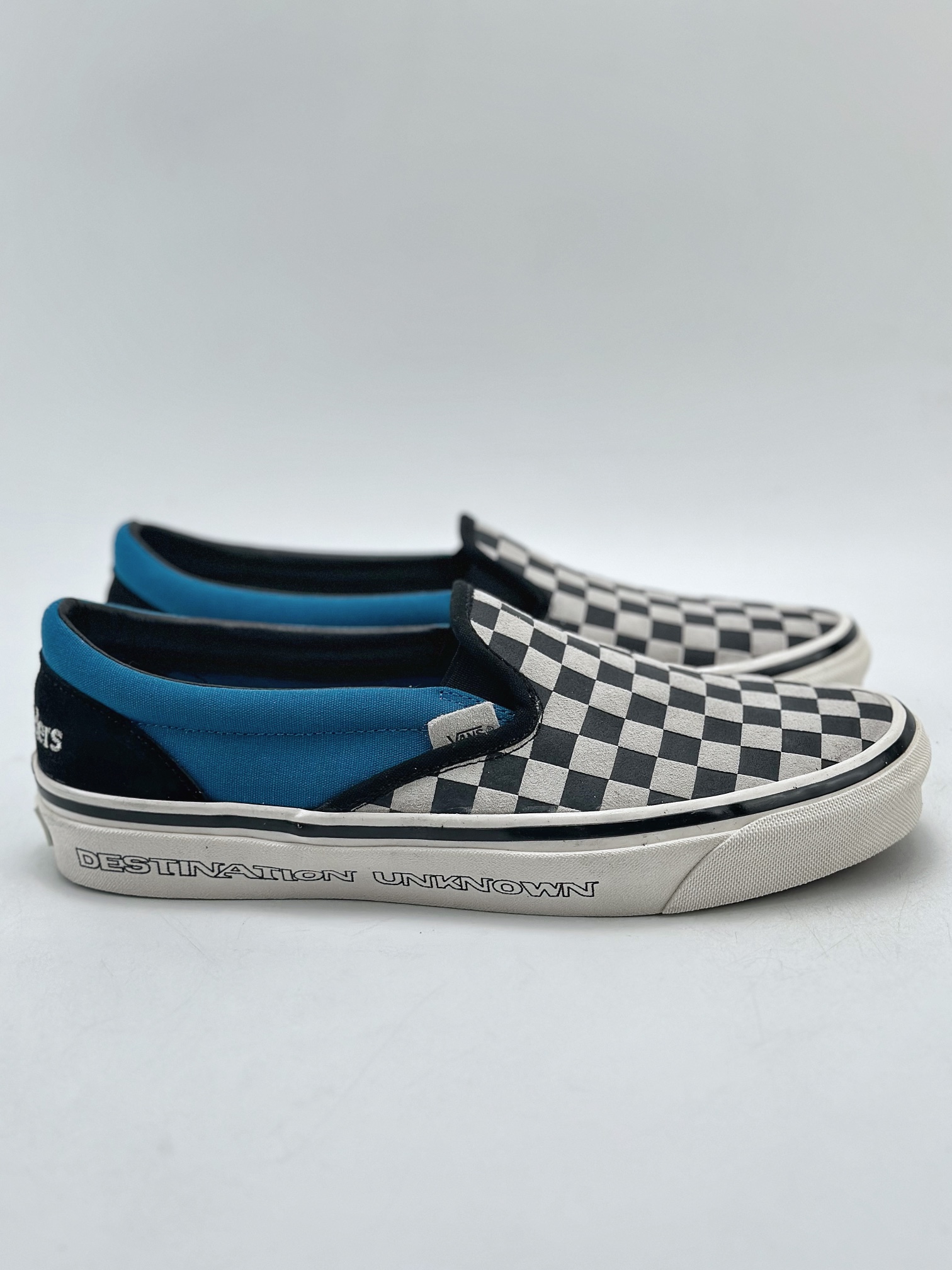 160 Vans slip-on x Liberaiders 千纸鹤联名 黑白棋盘格子