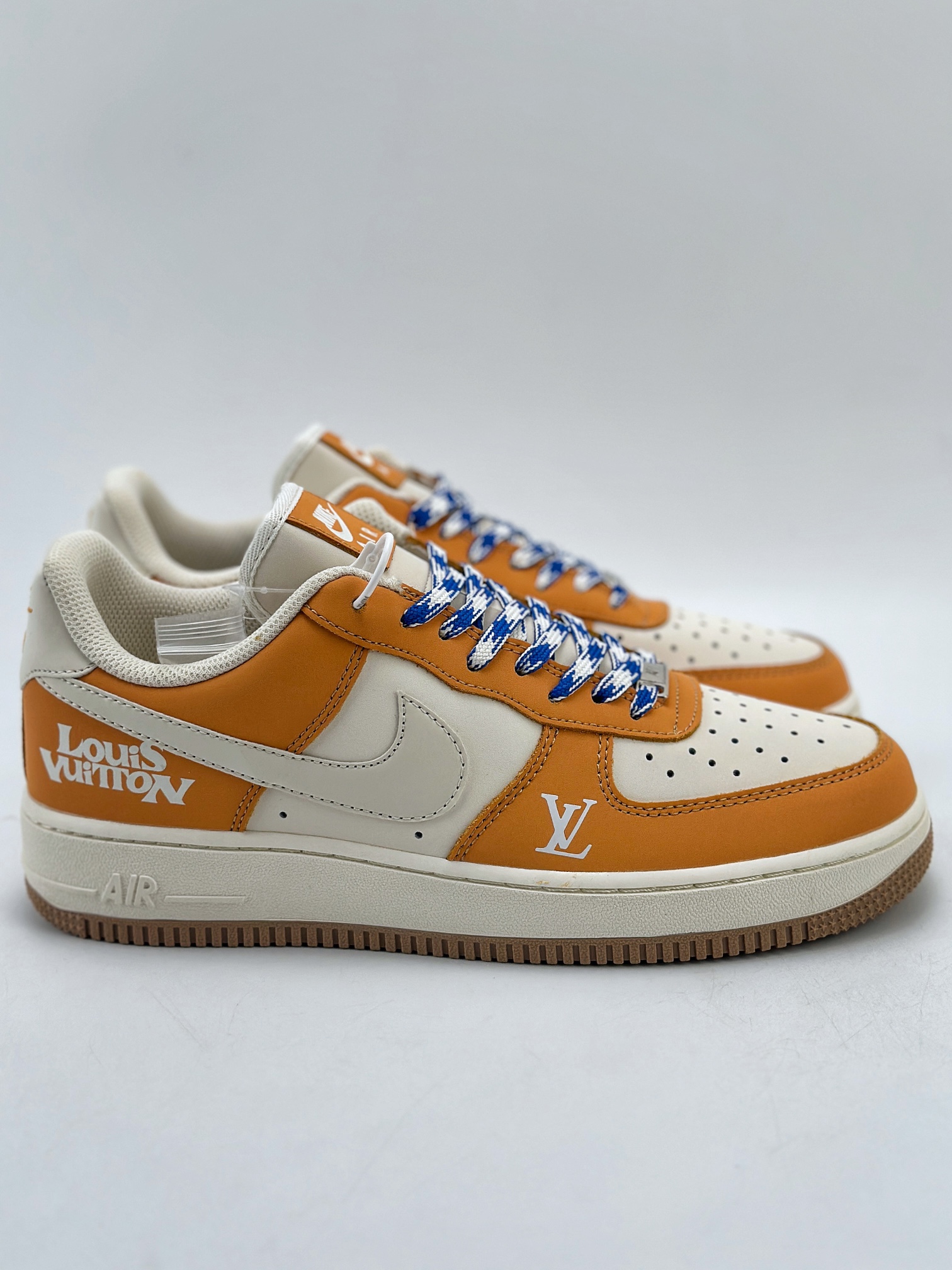 120 Nike Air Force 1 Low 07 x Louis Vuitton 浅桔黄 HX123-008