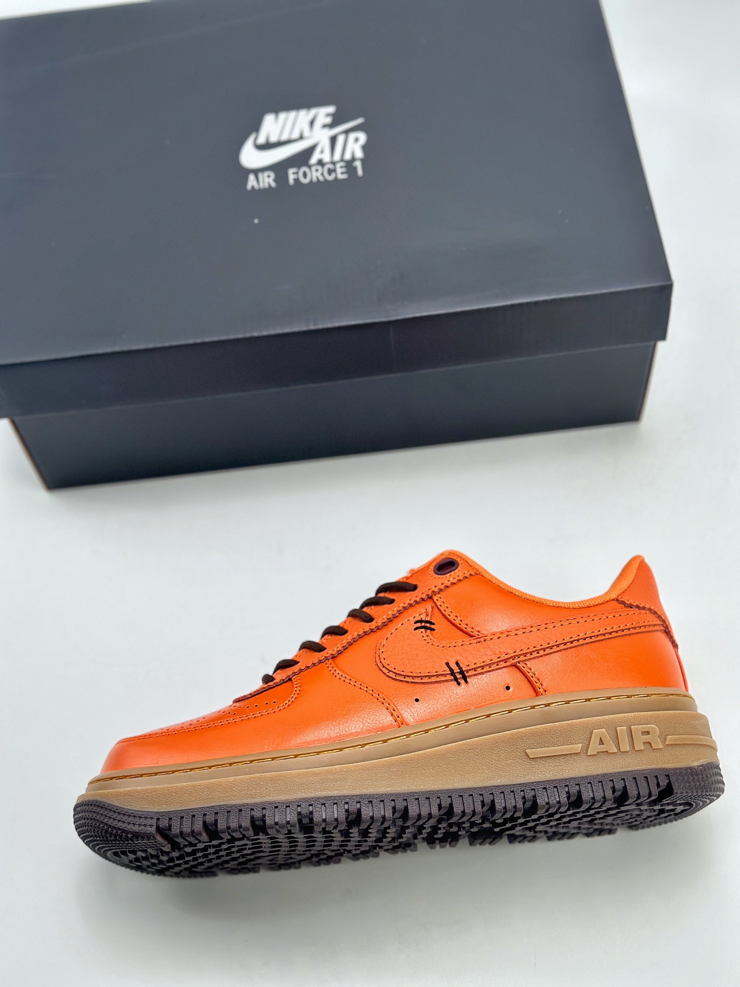 220 Nike Air Force 1 Low 07 Luxe "Burnt Sunrise" 橙棕 DM2451-800