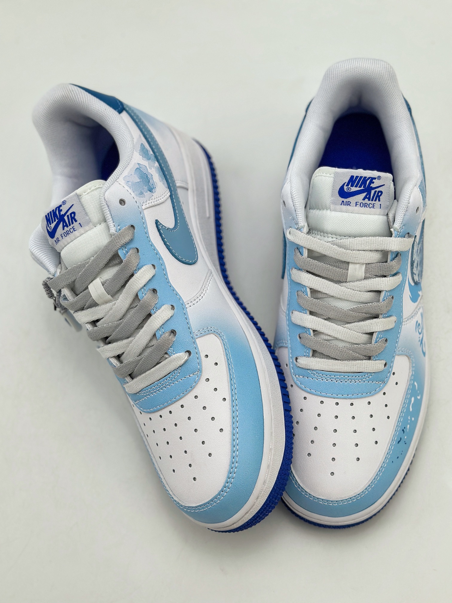 240 Nike Air Force 1 Low 07 龙年限定 龙之子 青花瓷蓝白 DV0813-104