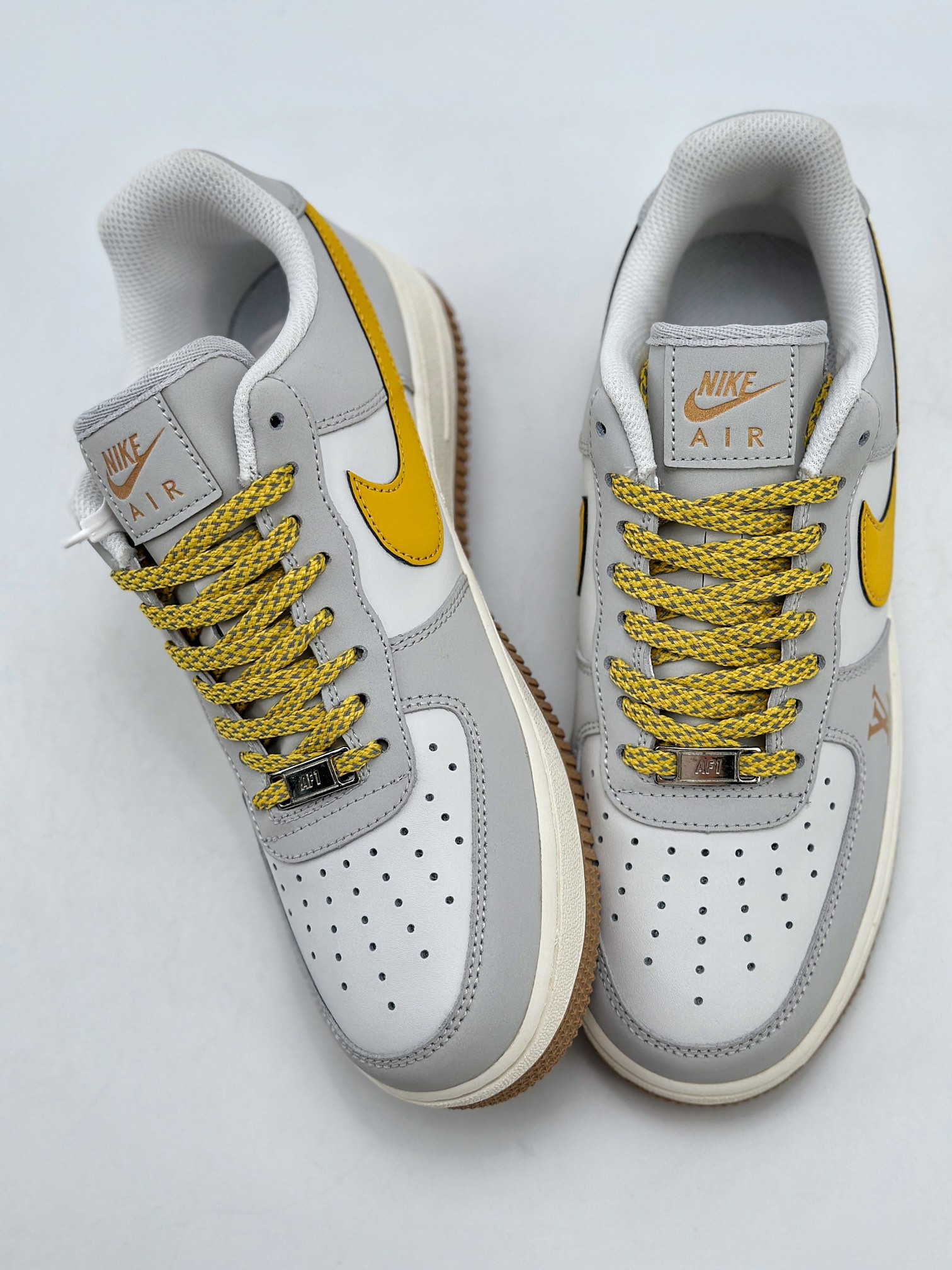 120 Nike Air Force 1 Low 07 x Louis Vuitton 白黄 HX123-006