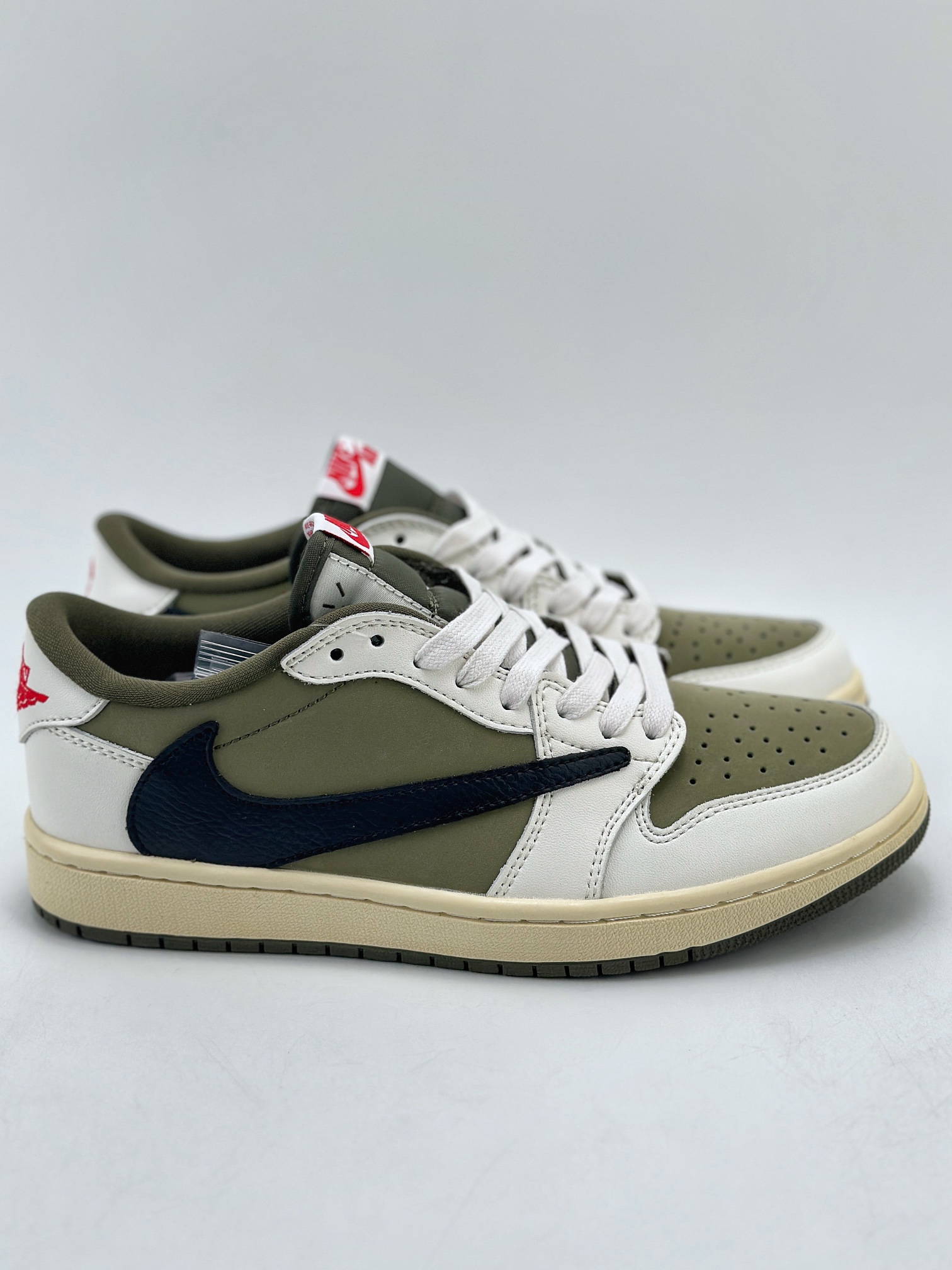 200 Air Jordan 1 Low x Fragment x Travis Scott 橄榄绿 DM7866-002