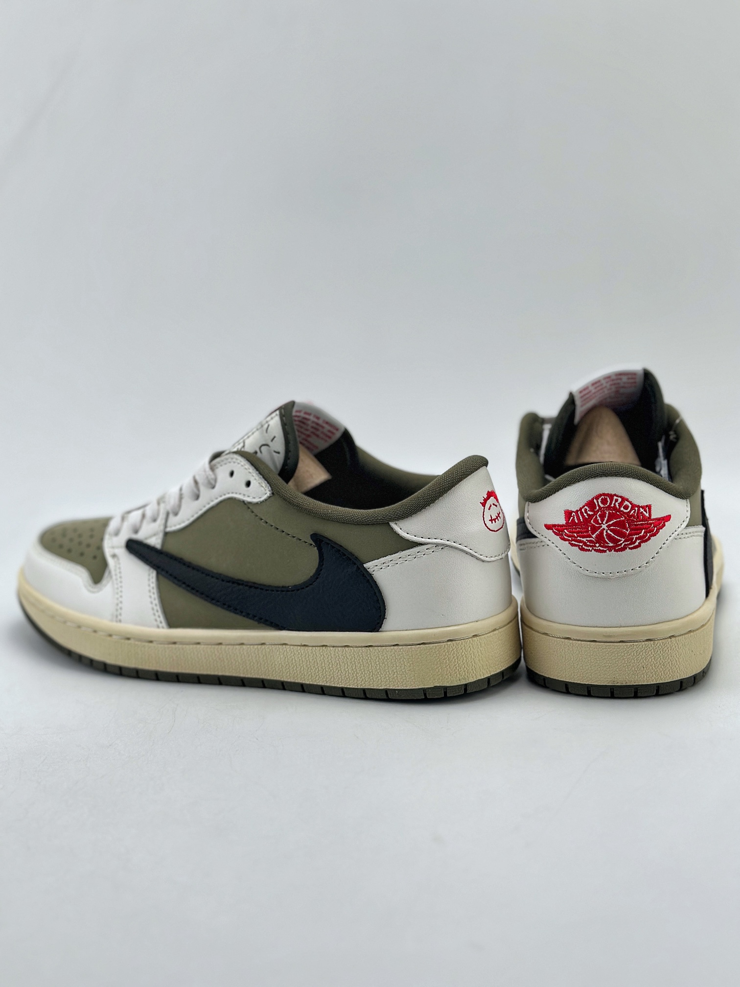 200 Air Jordan 1 Low x Fragment x Travis Scott 橄榄绿 DM7866-002