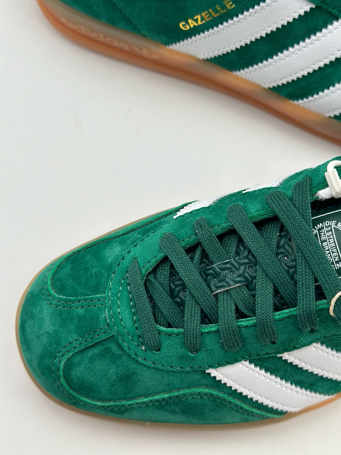 190 adidas Originals Gazelle INdoor 三叶草休闲防滑耐磨低帮板鞋 IG1596