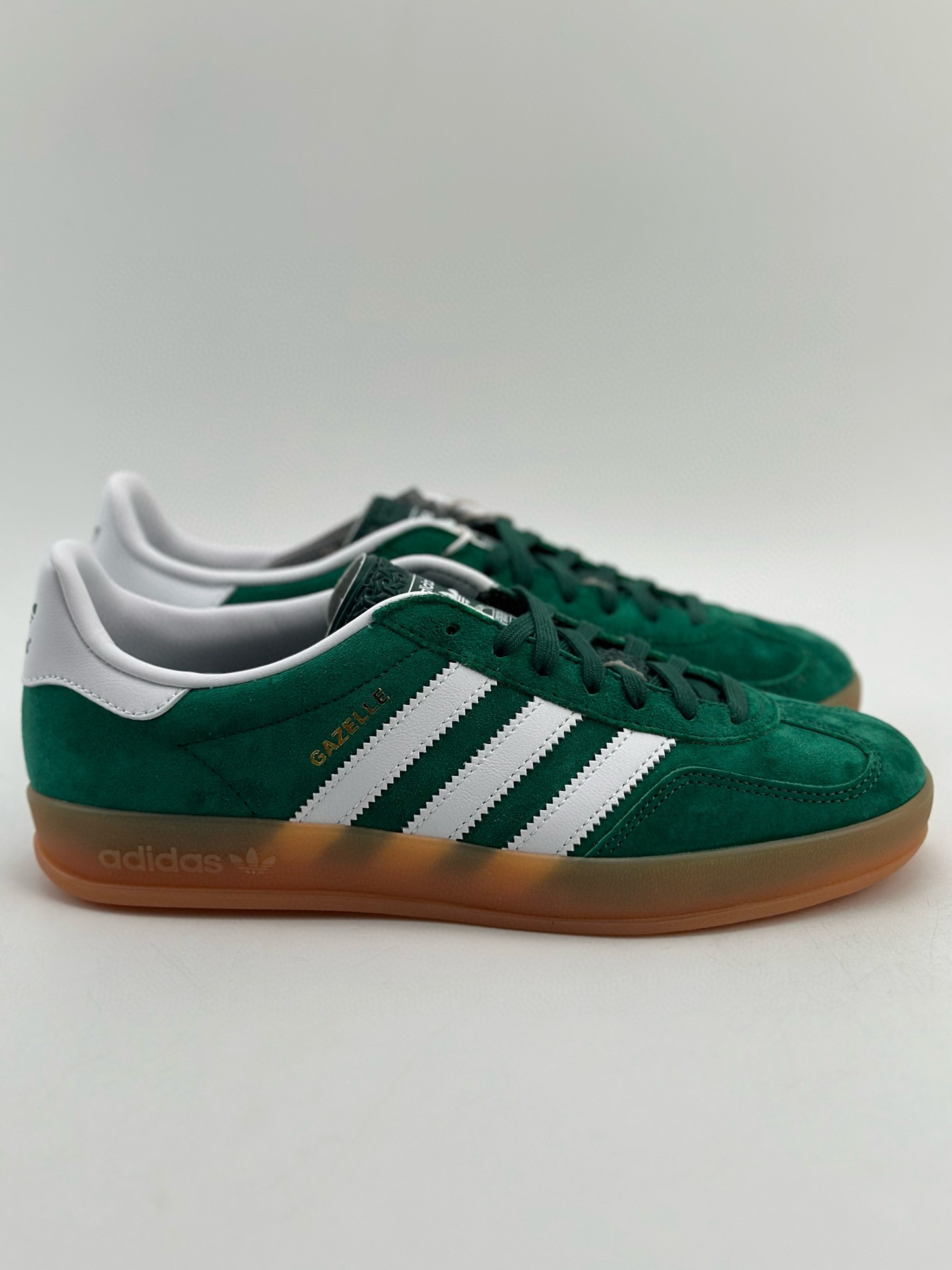 190 adidas Originals Gazelle INdoor 三叶草休闲防滑耐磨低帮板鞋 IG1596