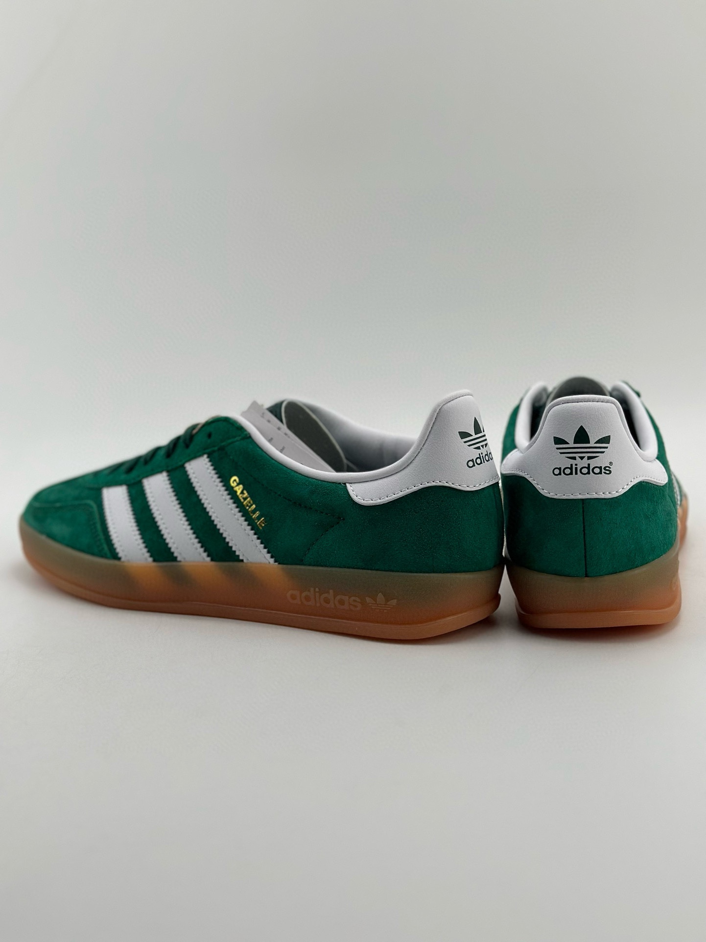 190 adidas Originals Gazelle INdoor 三叶草休闲防滑耐磨低帮板鞋 IG1596