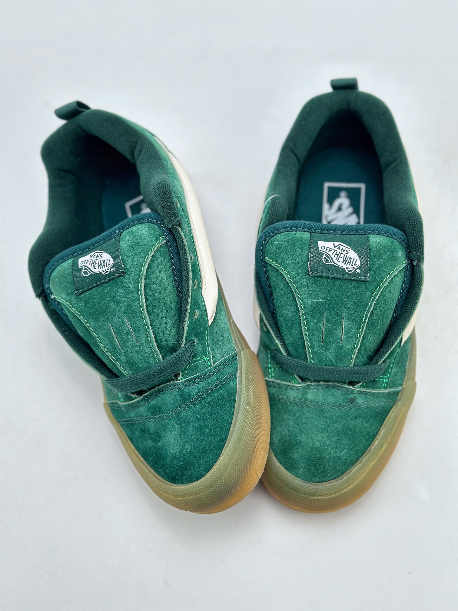 150 Vans Classics Knu Skool 原版绿色猪八面料 厚鞋舌面包鞋 Vans超火的土豆鞋