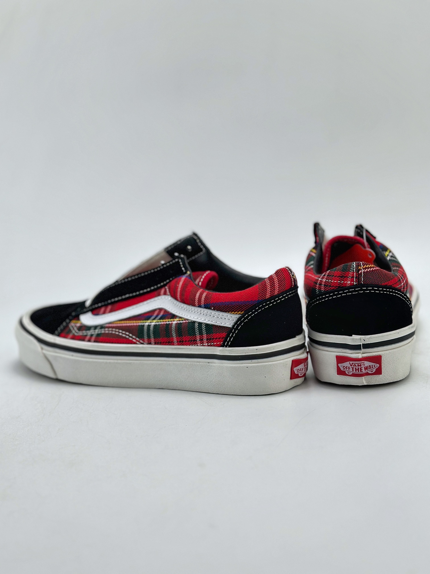 140 VANS Old SKool 36 DX黑色苏格兰格子