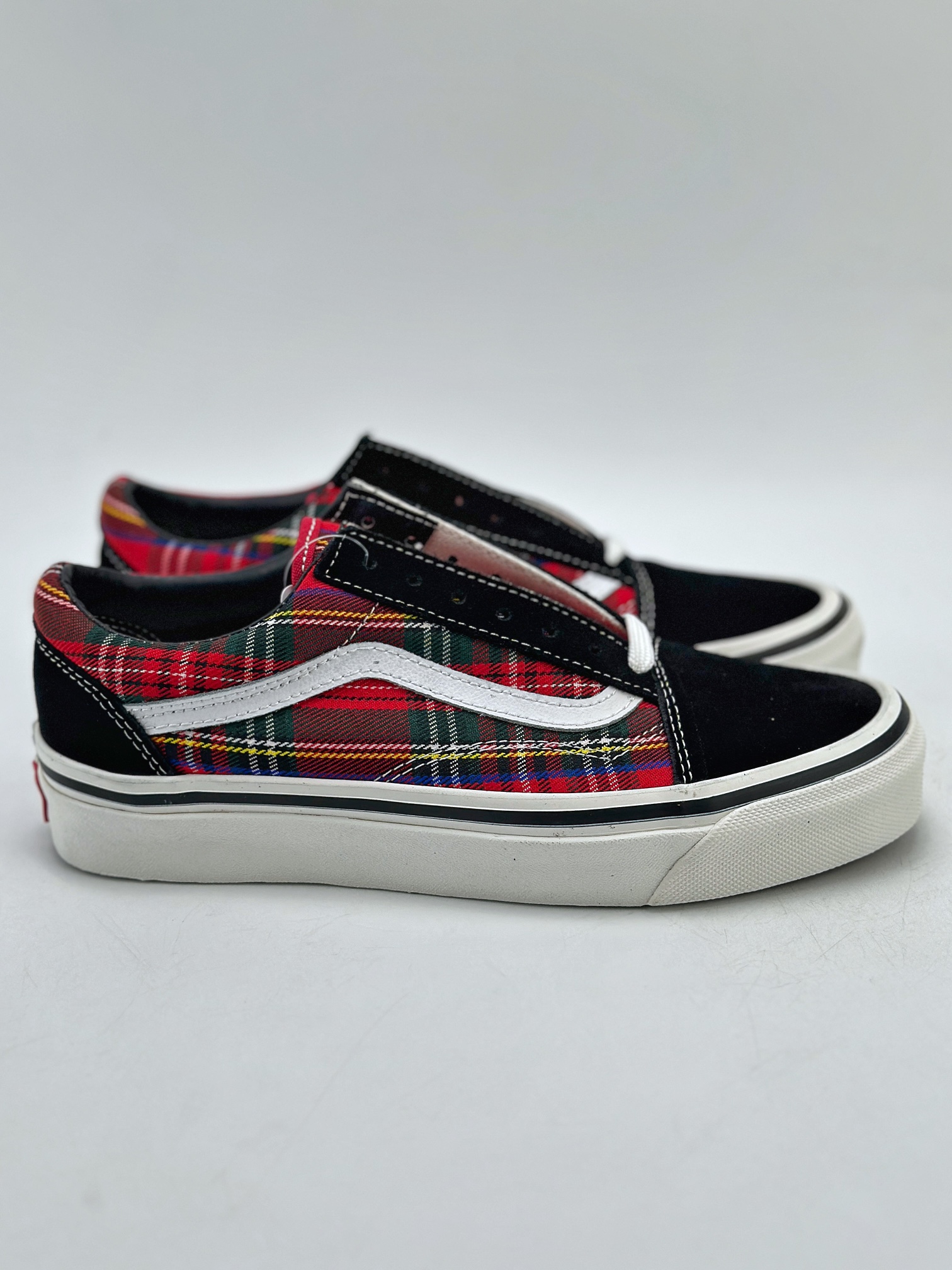 140 VANS Old SKool 36 DX黑色苏格兰格子