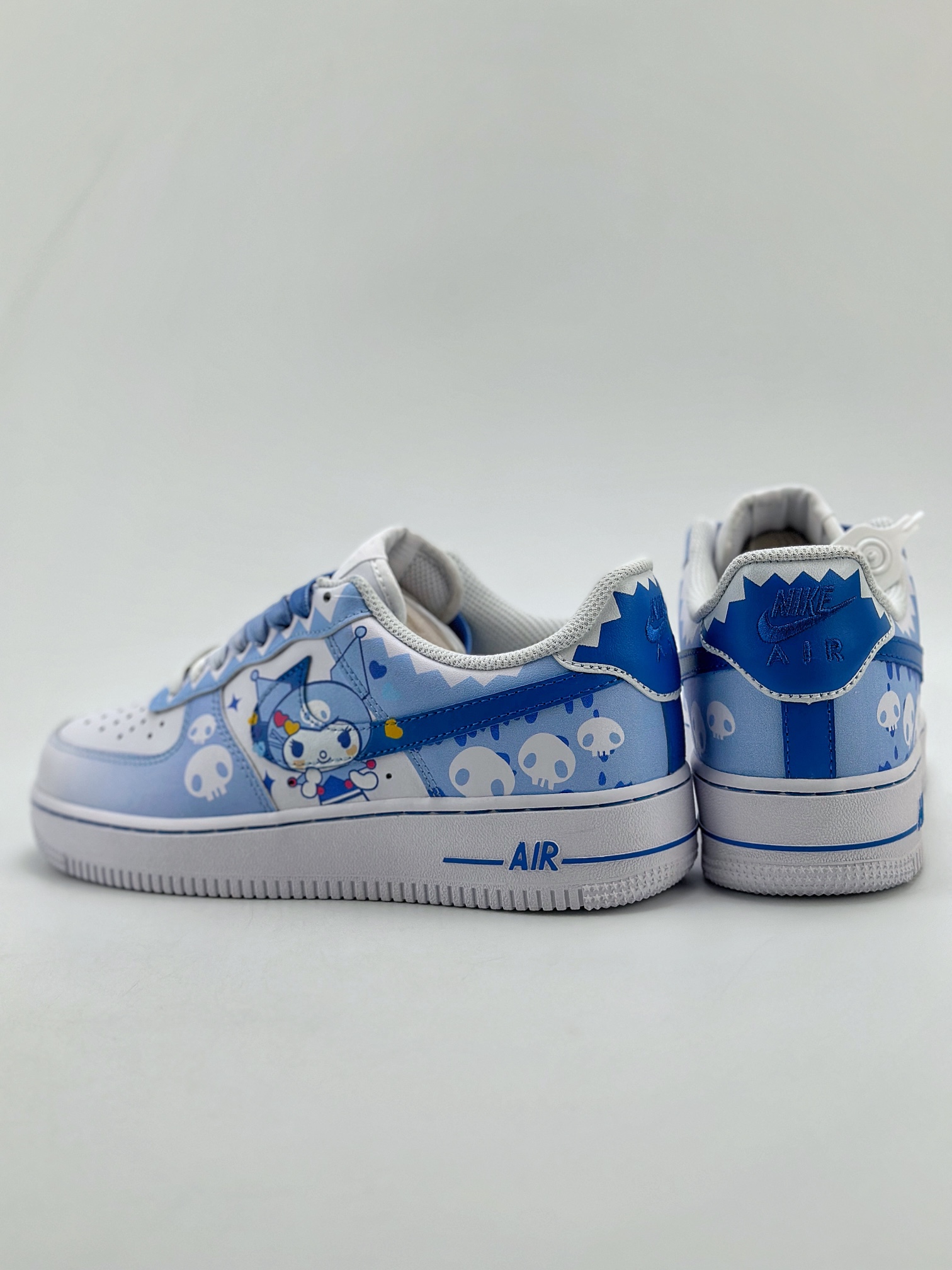 240 Nike Air Force 1 Low 07 定制白蓝库洛米