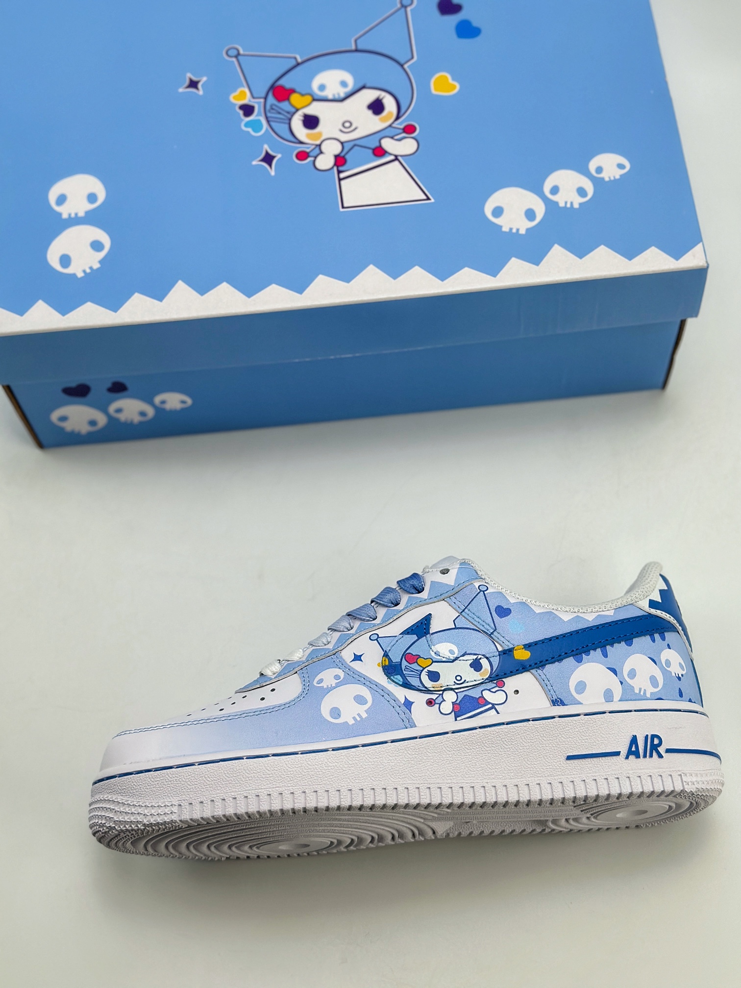 240 Nike Air Force 1 Low 07 定制白蓝库洛米