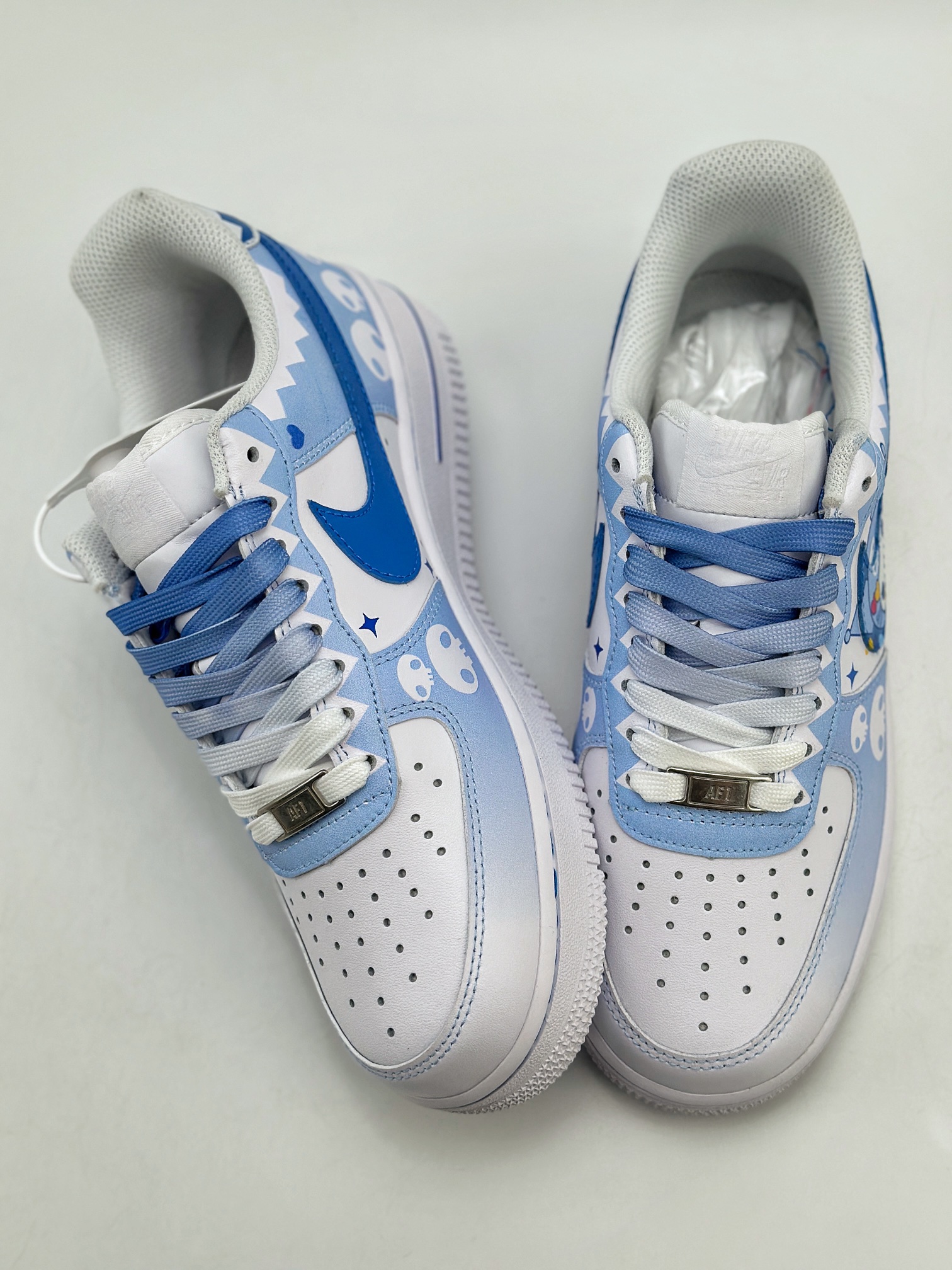 240 Nike Air Force 1 Low 07 定制白蓝库洛米