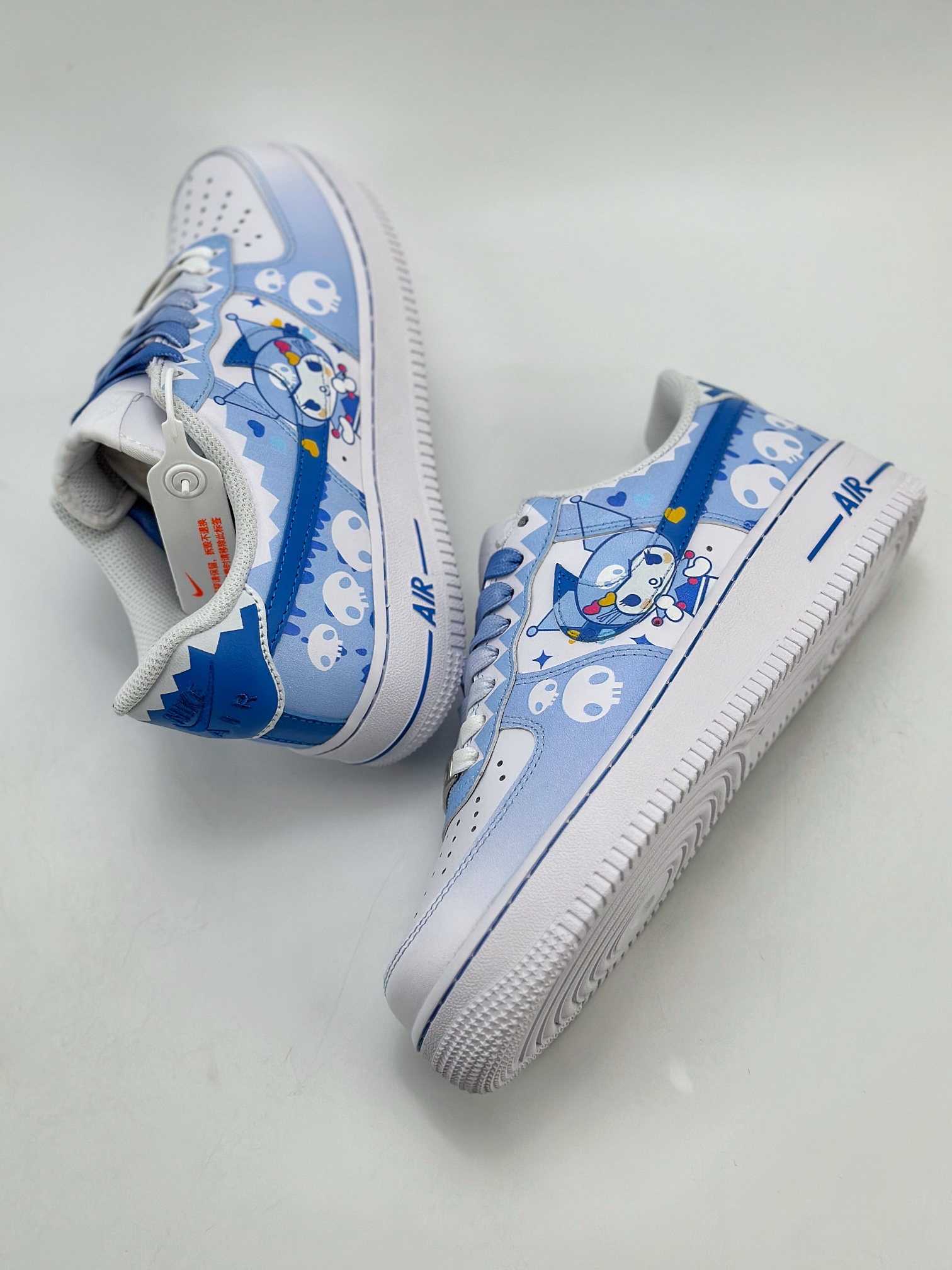 240 Nike Air Force 1 Low 07 定制白蓝库洛米