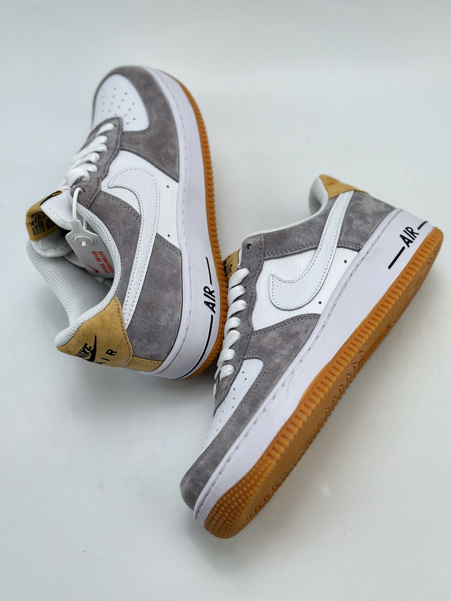 200 Nike Air Force 1 Low 07 白灰黄生胶 DE0099-005