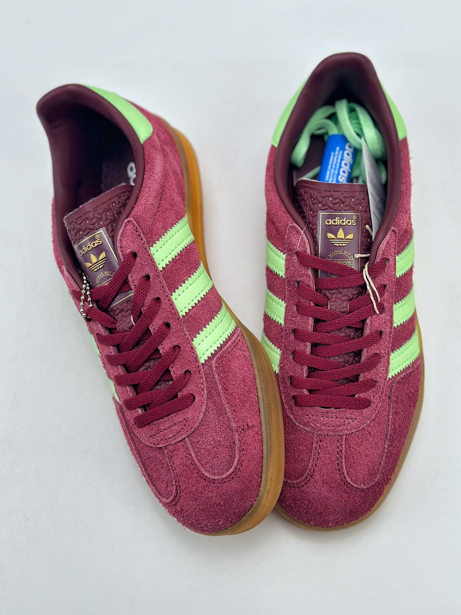 190 adidas Originals Gazelle INdoor 三叶草休闲防滑耐磨低帮板鞋 IH7487