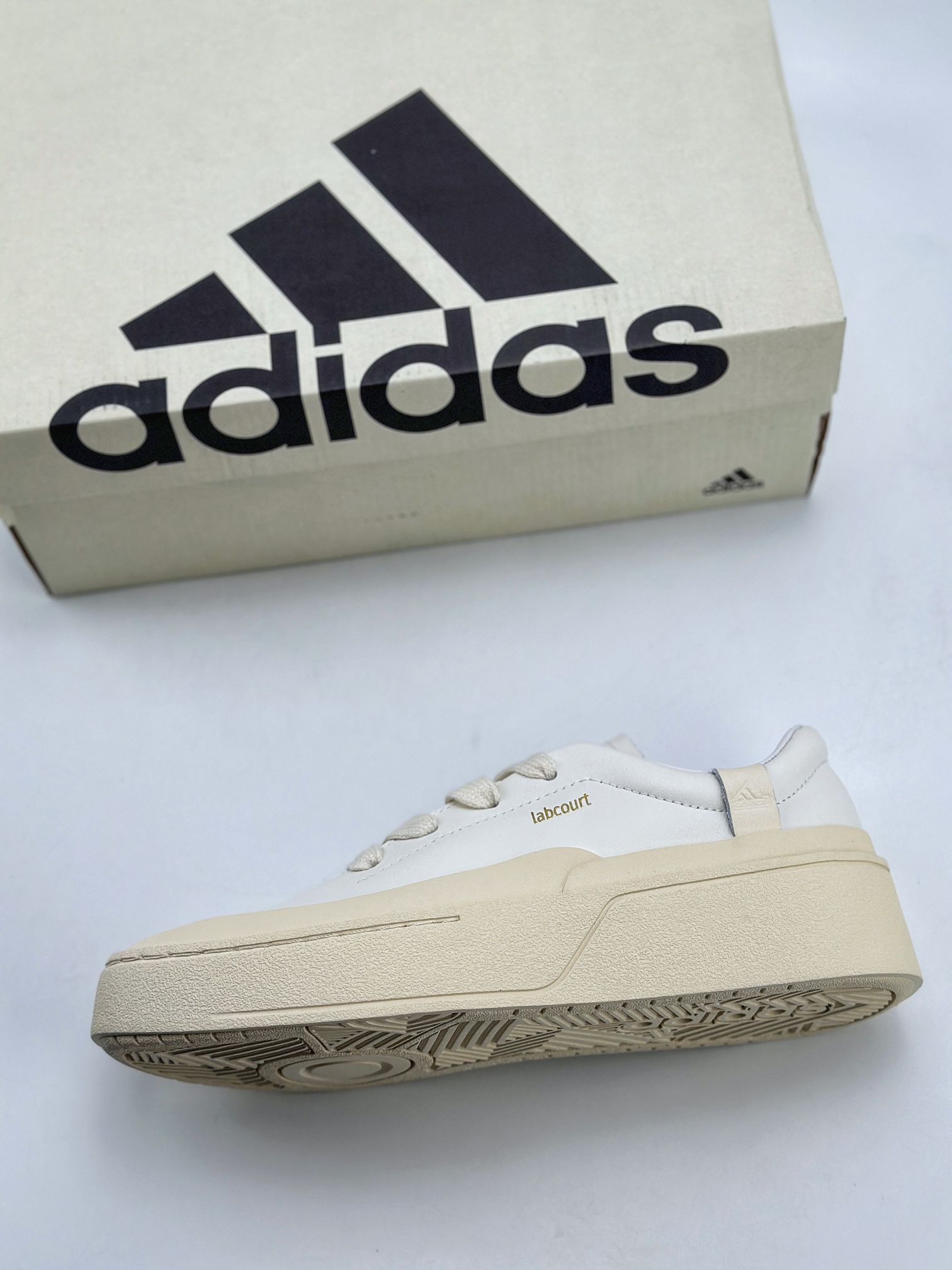 280 adidas LABCOURT TRAINERS 白色 IF1709