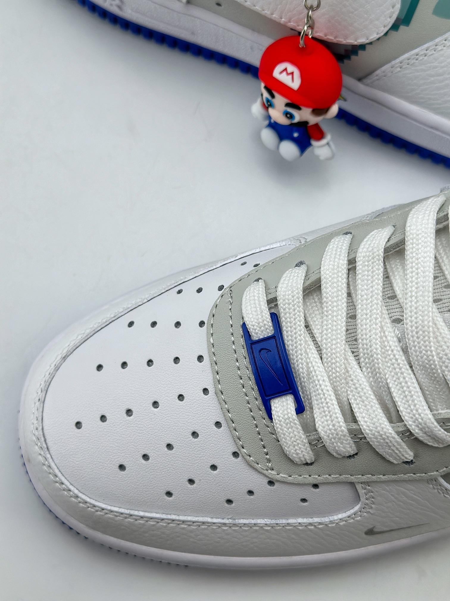 Nike Air Force 1 Low 07 Mario White Blue FB1844-222