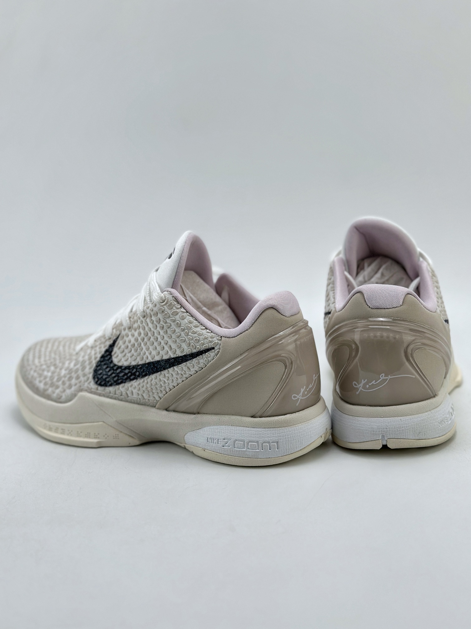 Nike Zoom KOBE 6 Protro VI ”Sail” Beige Kobe VI Low-top Sports Basketball Shoes 429659-800