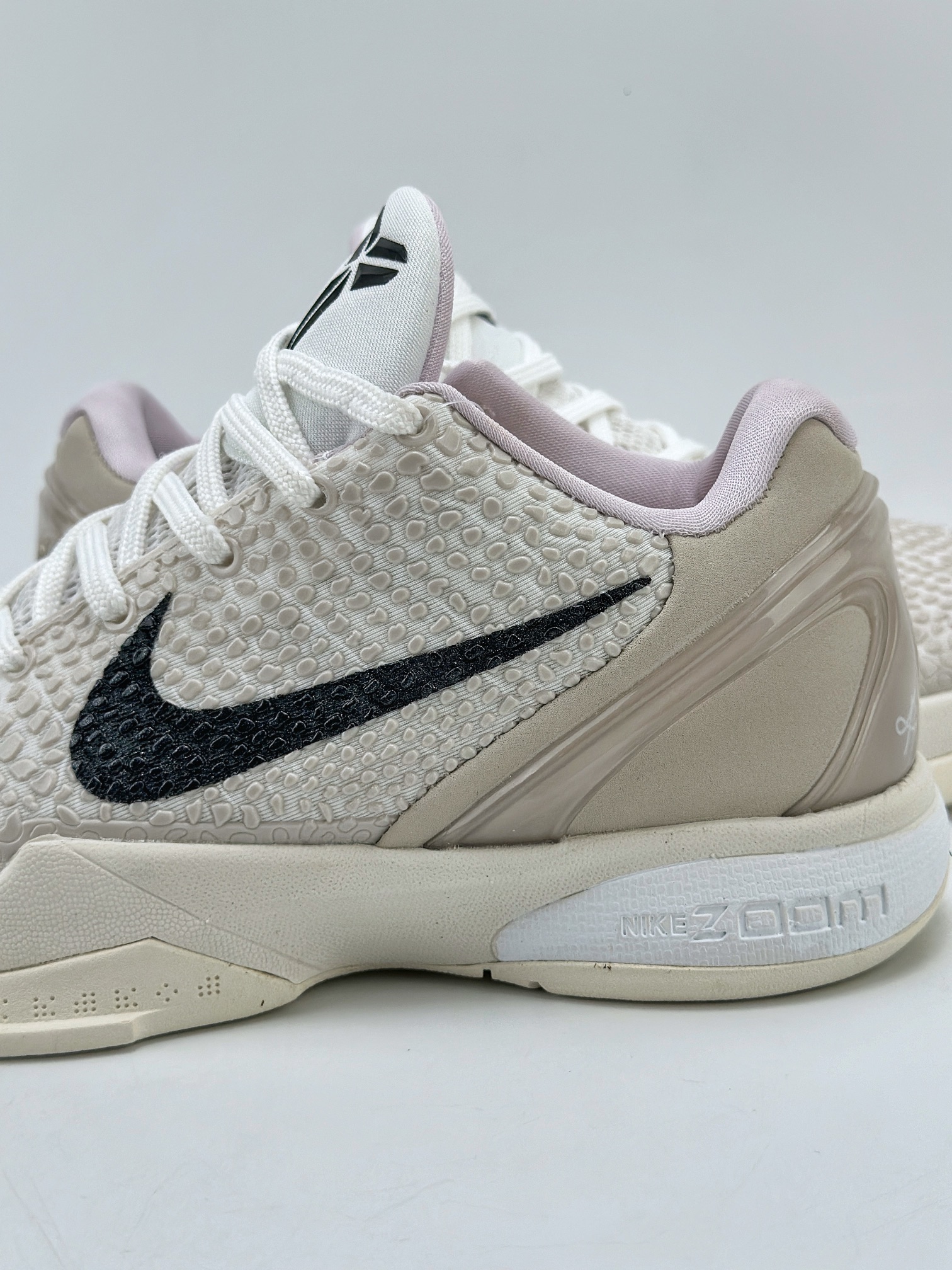 Nike Zoom KOBE 6 Protro VI ”Sail” Beige Kobe VI Low-top Sports Basketball Shoes 429659-800