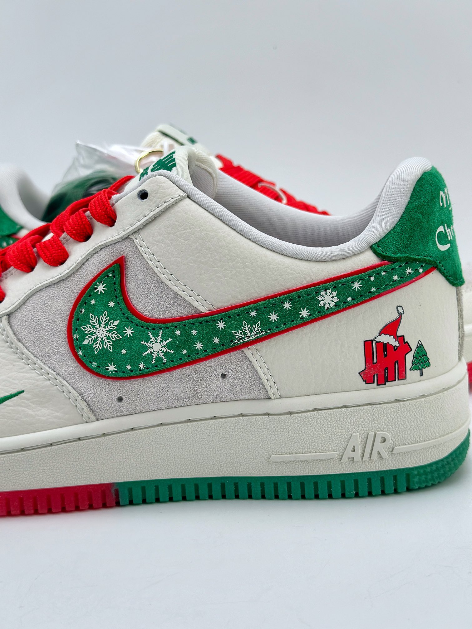Nike Air Force 1 Low 07 x Styssy Christmas White Green Red DH6239-839