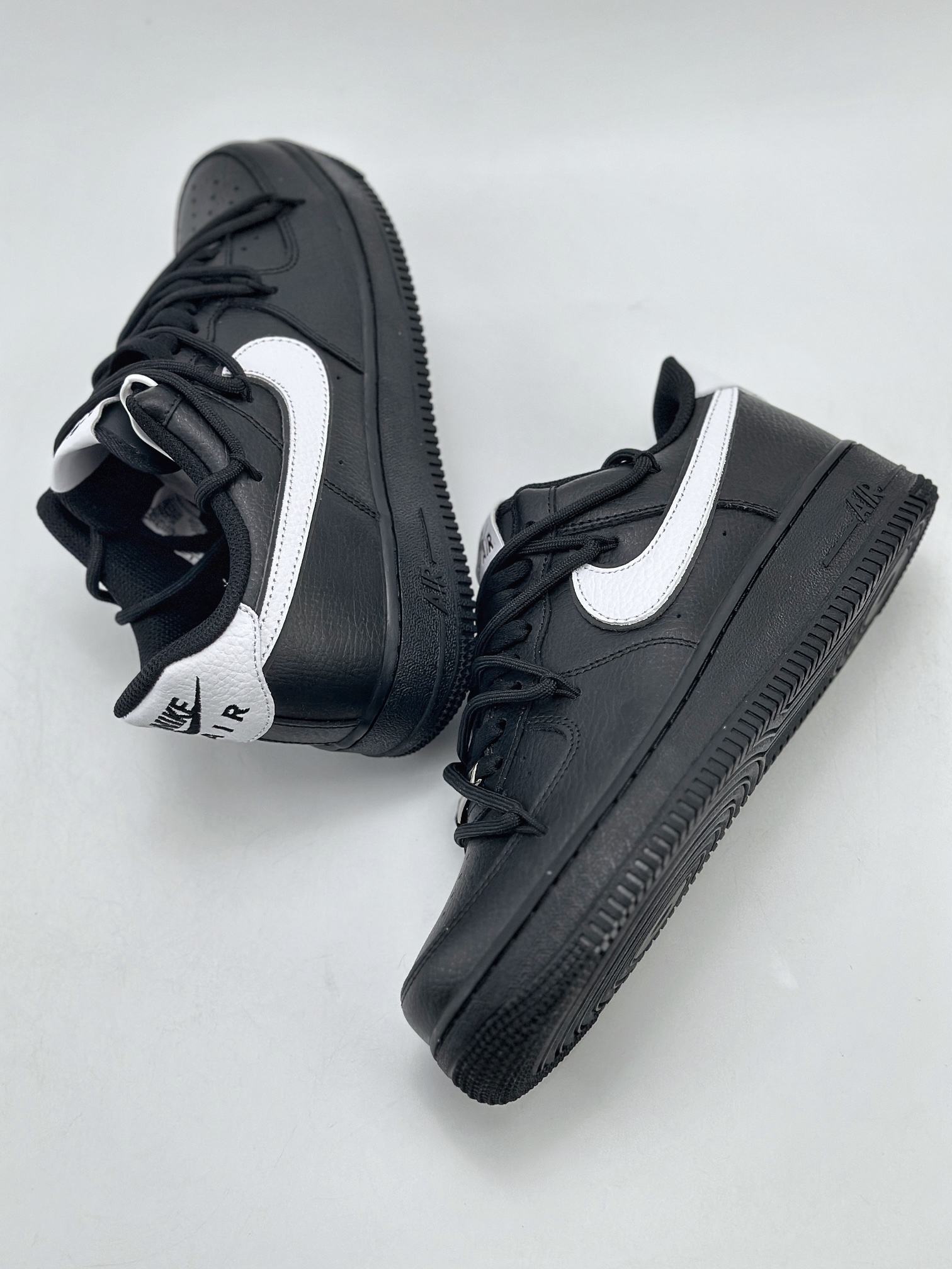 260 Nike Air Force 1 Low 07 黑豹定制 牛奶奥利奥 黑白 ZH0316-018