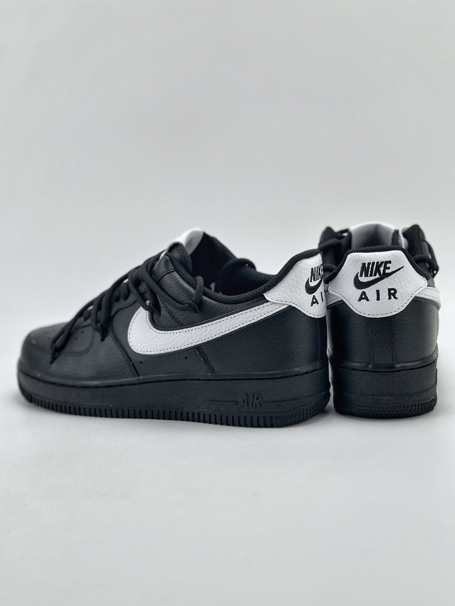 260 Nike Air Force 1 Low 07 黑豹定制 牛奶奥利奥 黑白 ZH0316-018