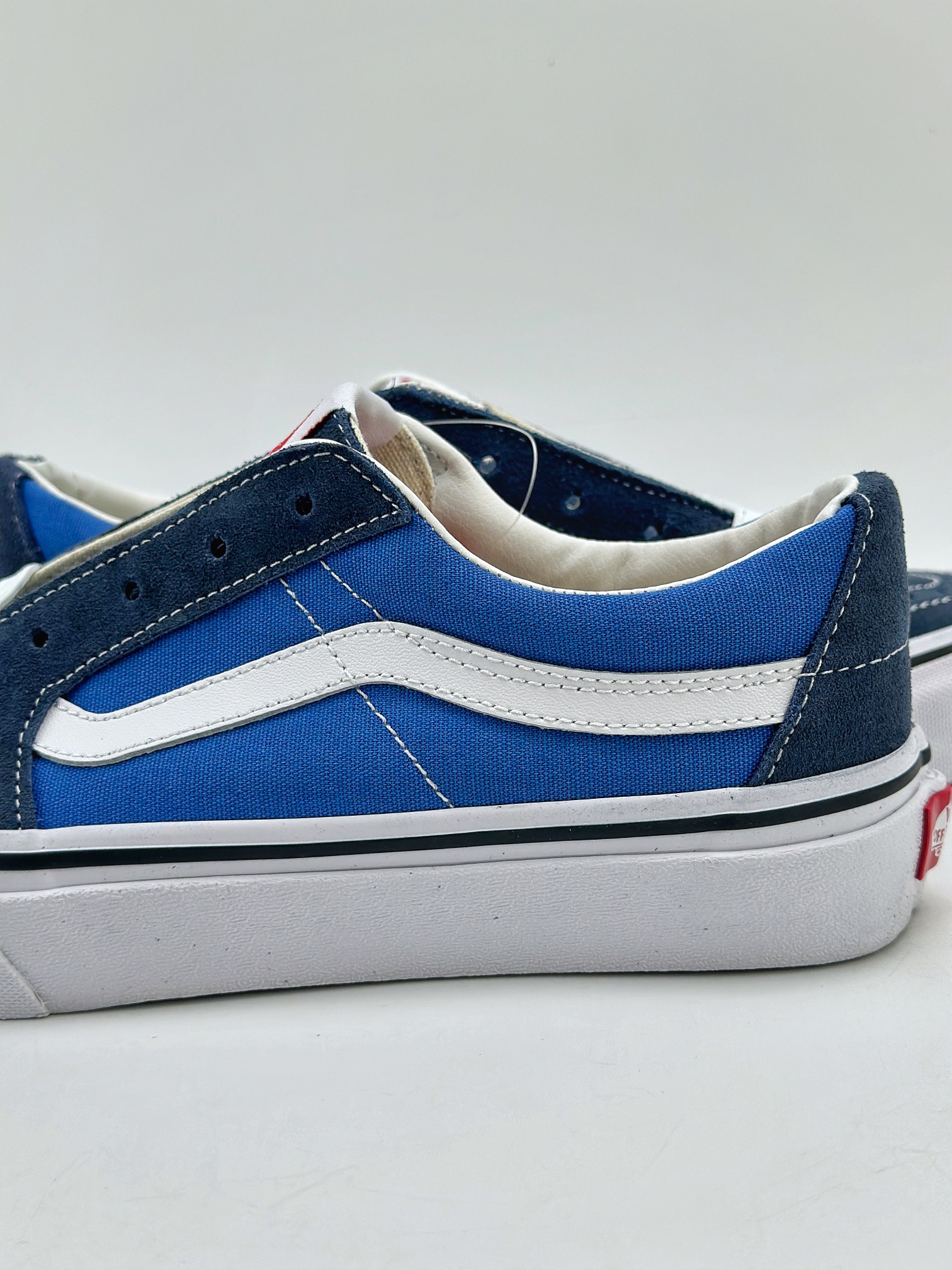 140 Vans Sk8-Low 海军蓝色 男女同款休闲防滑耐磨低帮板鞋