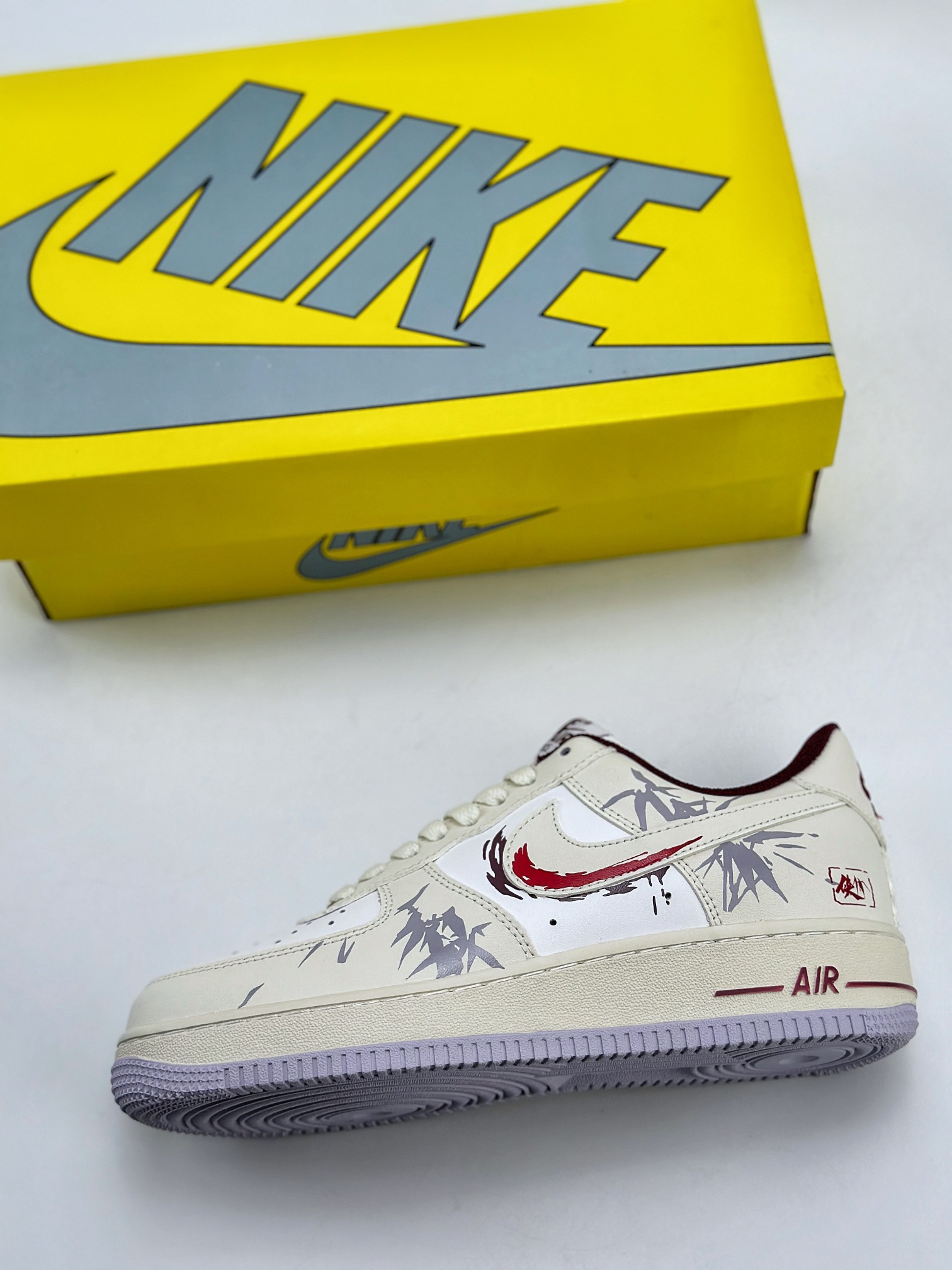 240 Nike Air Force 1 Low 07 国风文竹 白米黄 XC2351-110