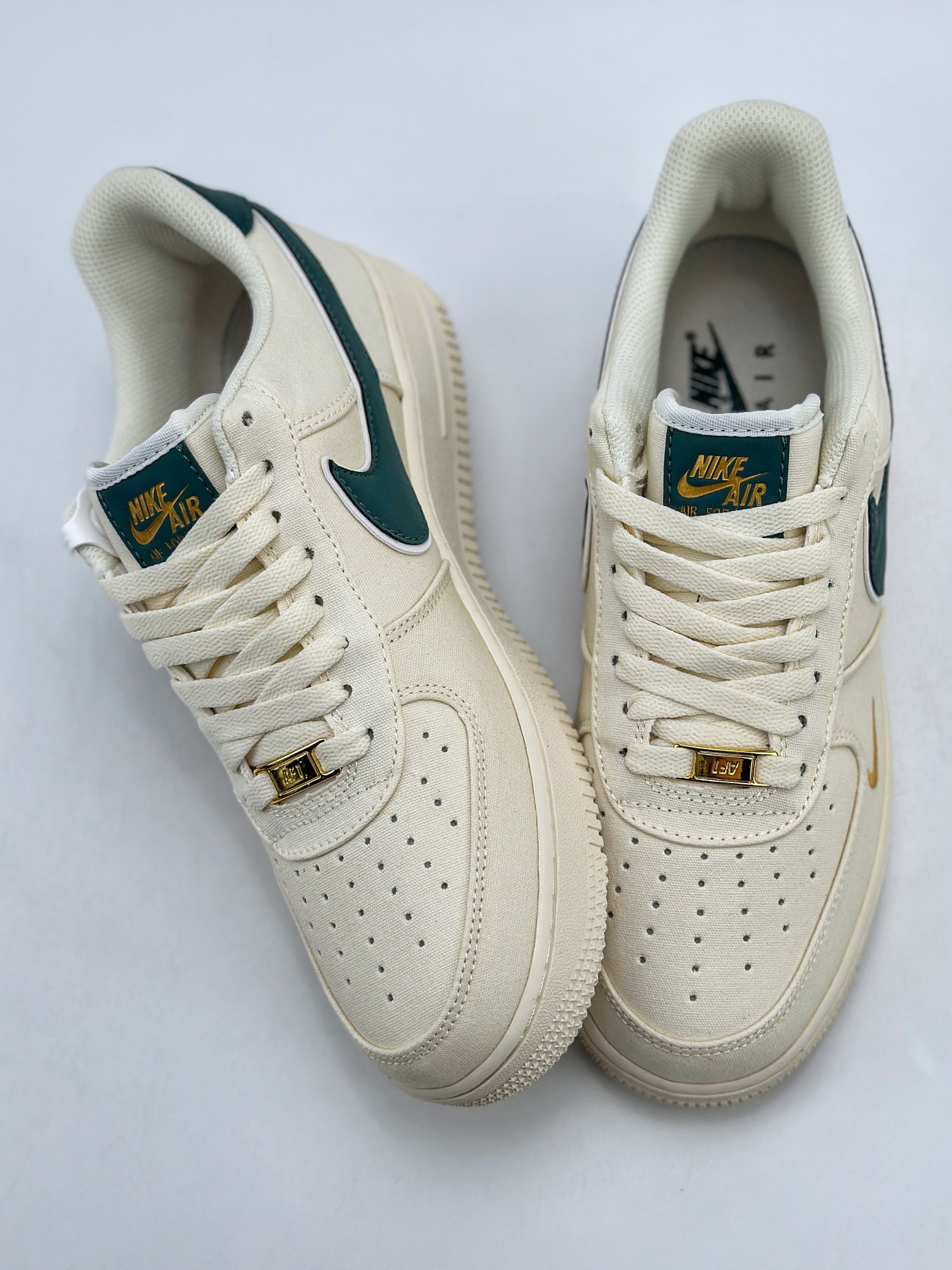 220 Nike Air Force 1 Low 07 帆布黑金小勾 MN5696-309