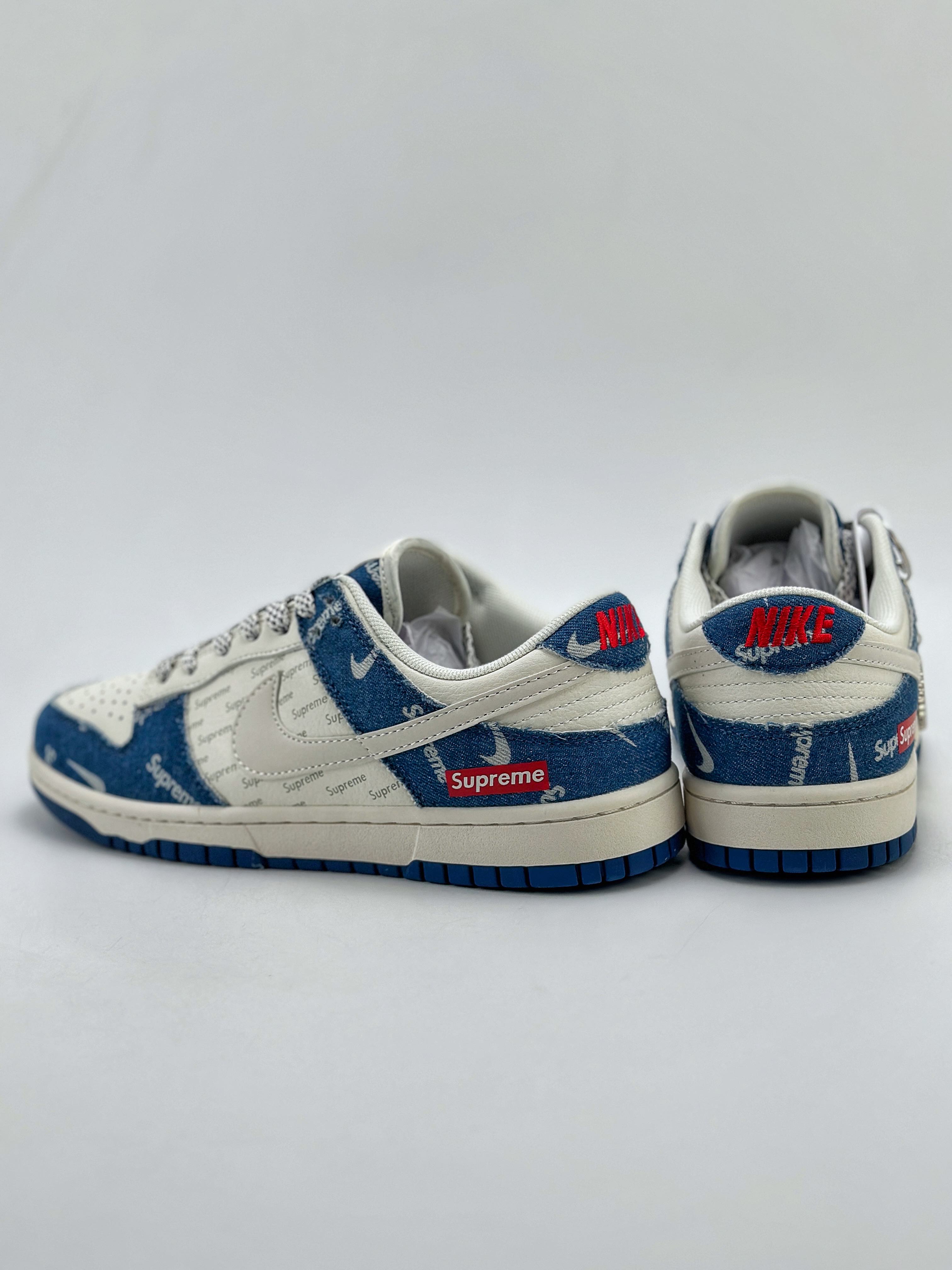 280 Nike SB Dunk Low x Supreme 白蓝牛仔布 FC1688-194