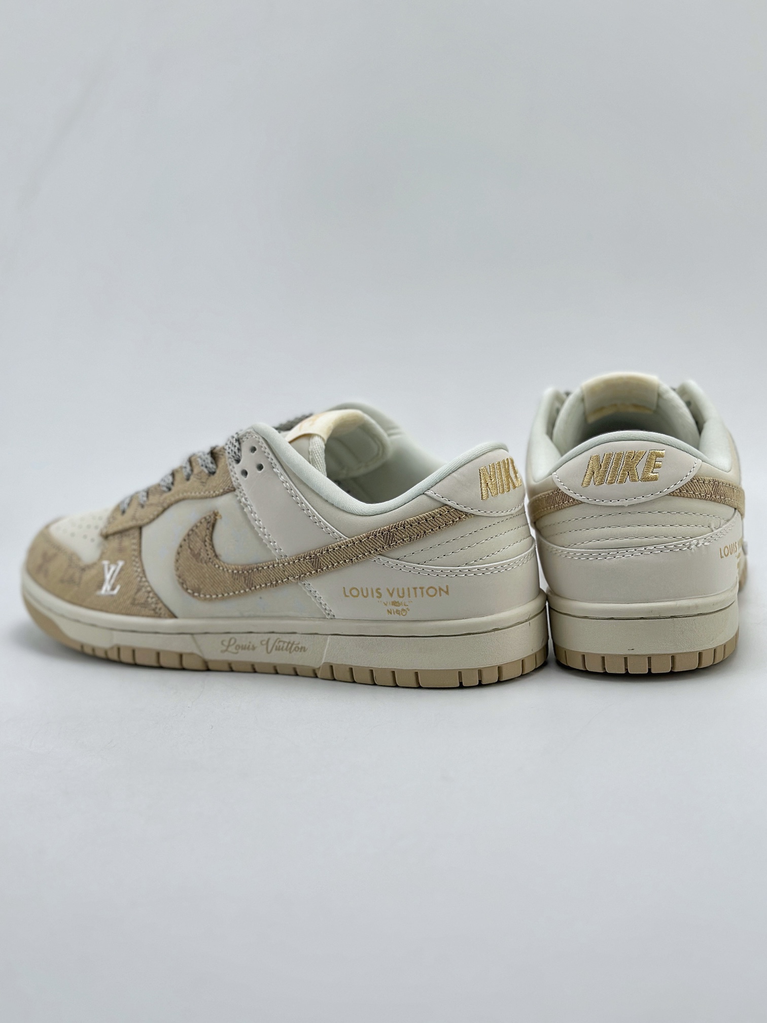 280 Nike SB Dunk Low x Louis Vuitton 白黄 XP3802-337