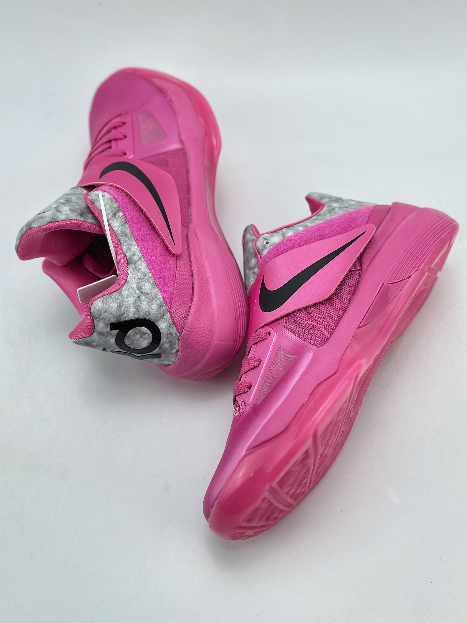 240 Nike Zoom KD Ⅳ Aunt Pearl 粉色 杜兰特4代实战篮球鞋 473679-601